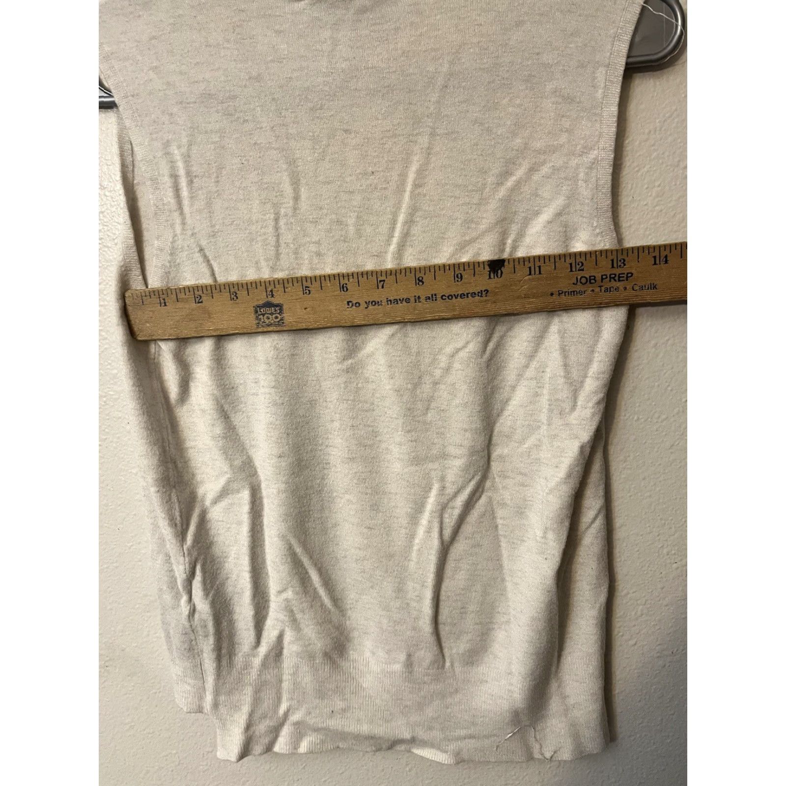 Zara Zara Knit Sleeveless Sweater Oatmeal Color Size Medium Women Size M / US 6-8 / IT 42-44 - 4 Thumbnail
