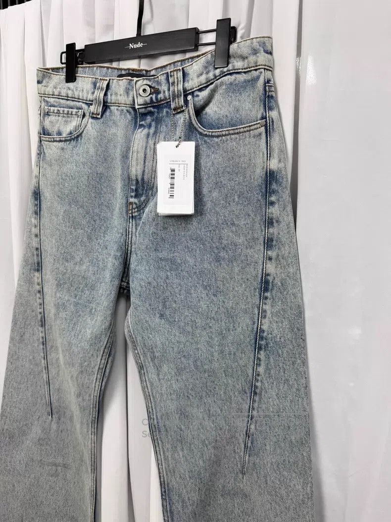 Y/Project Y/Project Washed loose-fit jeans| Size US 30 / EU 46 - 4 Thumbnail