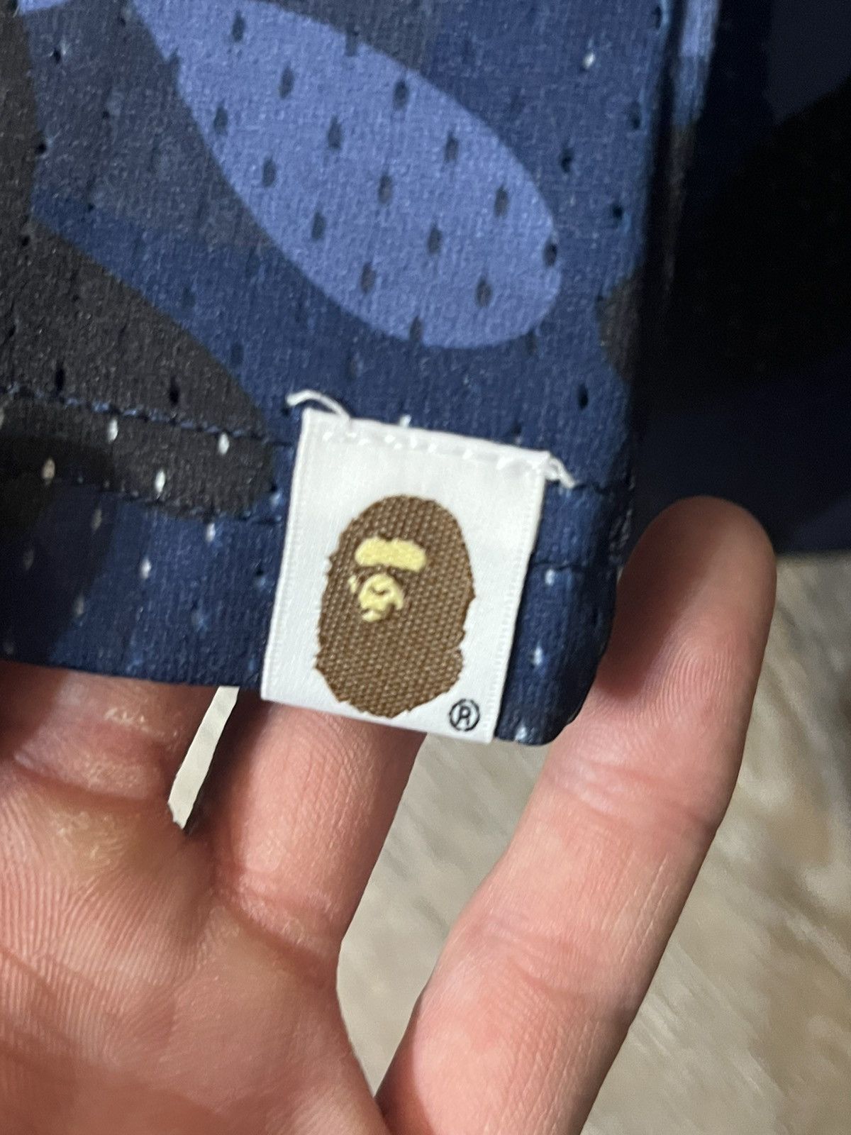 Bape A Bathing Ape Blue ABC Camo Jersey New With Tags Size US M / EU 48-50 / 2 - 5 Thumbnail