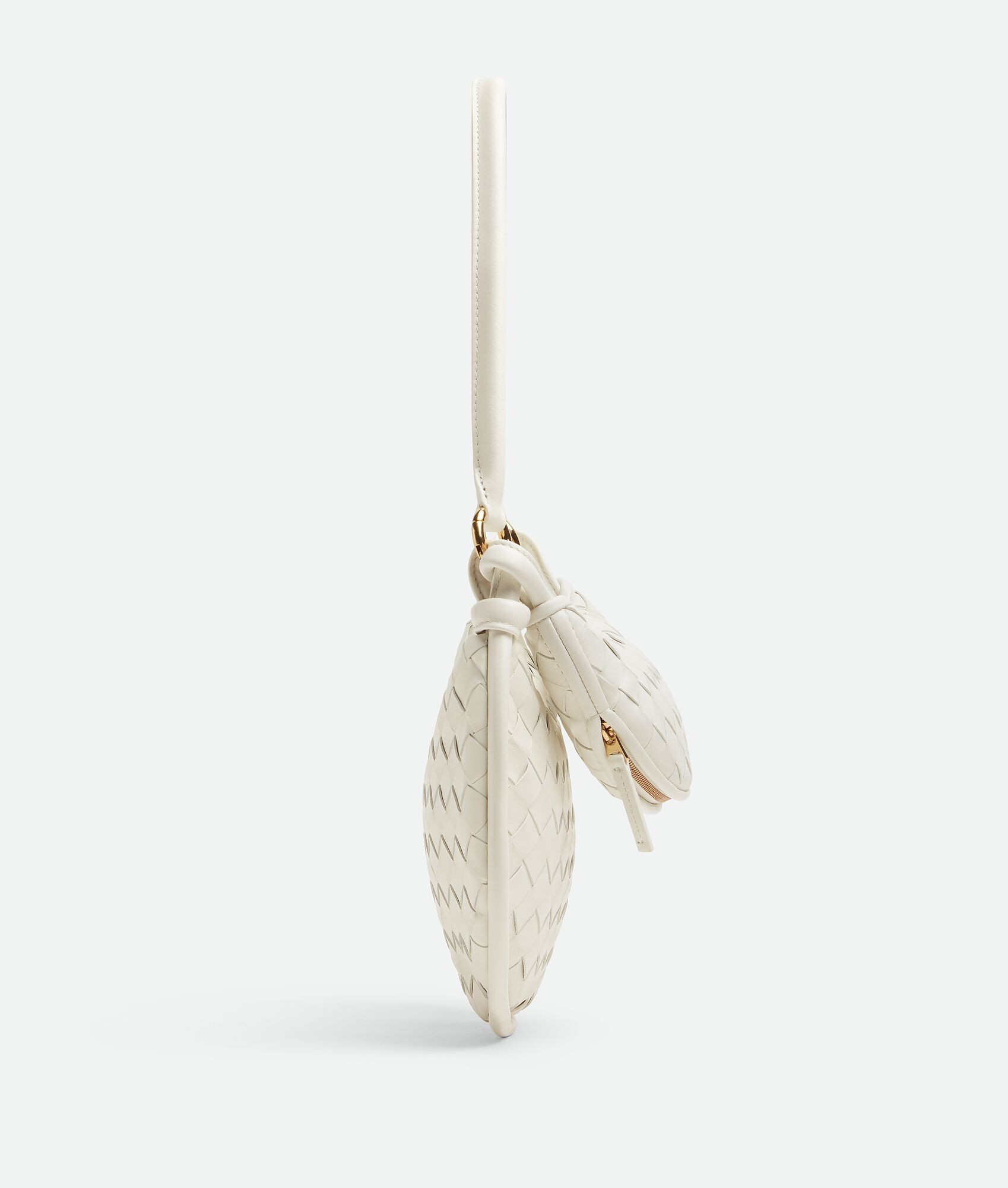 Bottega Veneta o1n1vont0325 Size: OS / Small Gemelli Bag in White Size ONE SIZE - 2 Thumbnail