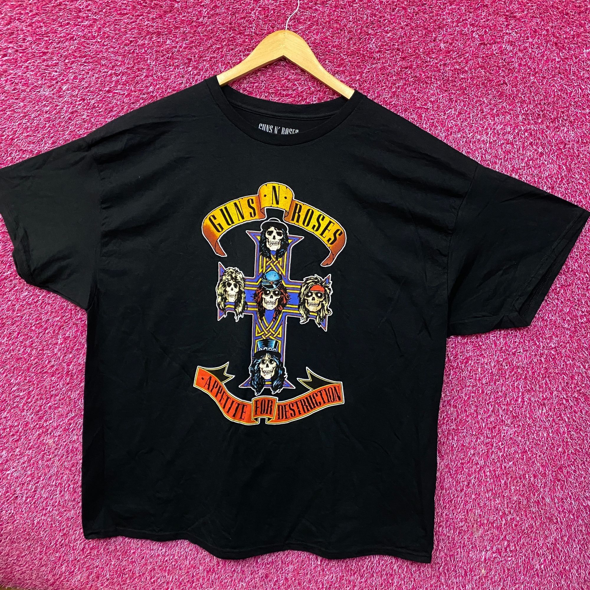 Guns N' Roses Guns N' Roses Appetite For Destruction Rock Band T-Shirt 3XL Size US XXL / EU 58 / 5 - 3 Thumbnail