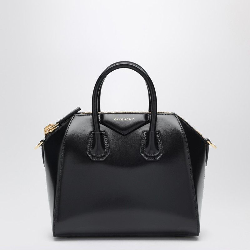 Givenchy Givenchy Antigona Mini Bag In Black Box Leather Size ONE SIZE - 1 Thumbnail