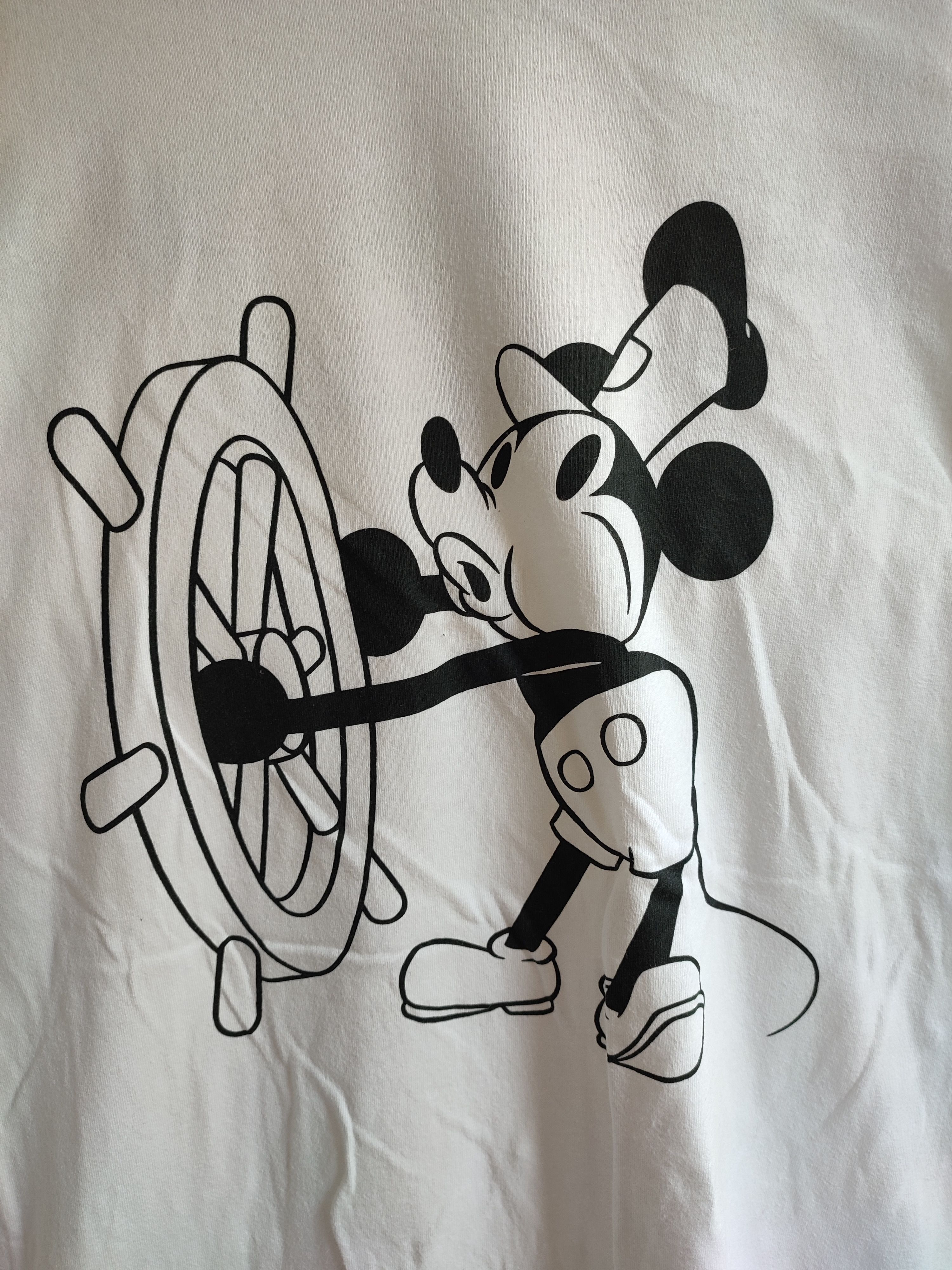 Disney RARE DISNEY STEAMBOAT WILLIE MICKEY MOUSE TEE Size US M / EU 48-50 / 2 - 4 Thumbnail