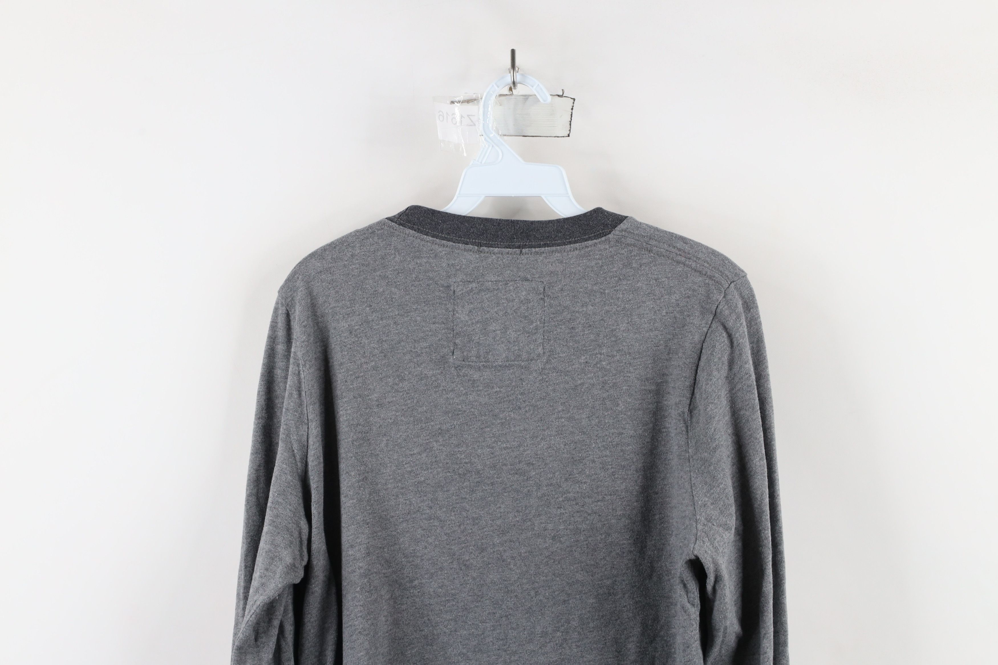 Abercrombie & Fitch × Vintage Vintage Abercrombie & Fitch Knit Long Sleeve T-Shirt Gray Size US L / EU 52-54 / 3 - 10 Thumbnail