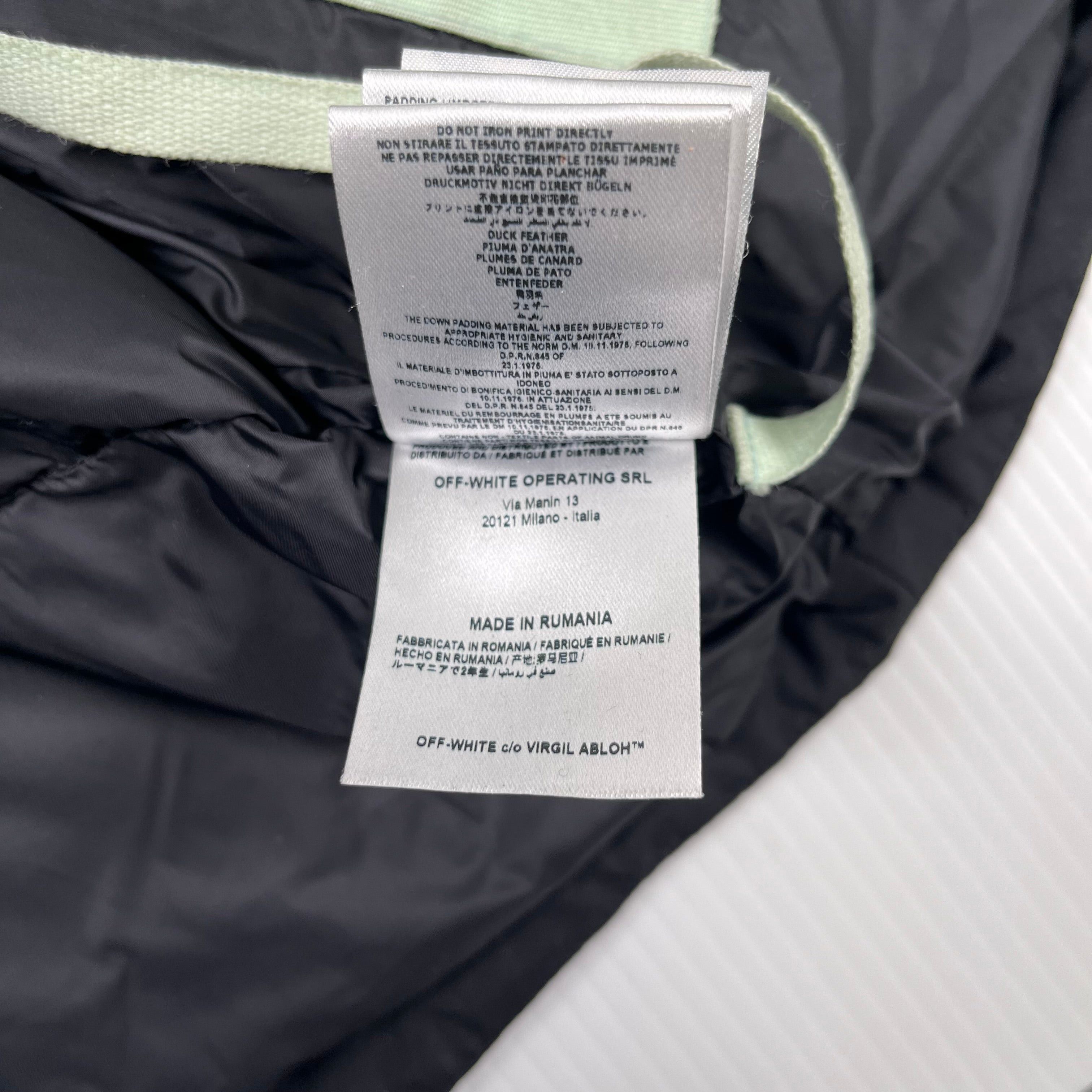 Off-White Off-White Brushed Diagonal Quilted Down Jacket M Size US M / EU 48-50 / 2 - 15 Thumbnail