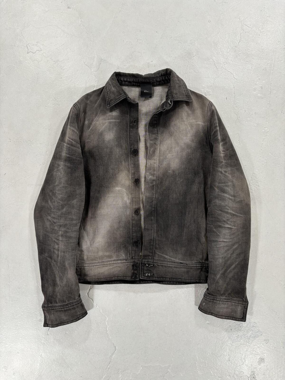 Dior × Hedi Slimane AW04 Dior Homme VOTC Faded Indigo Denim Jacket