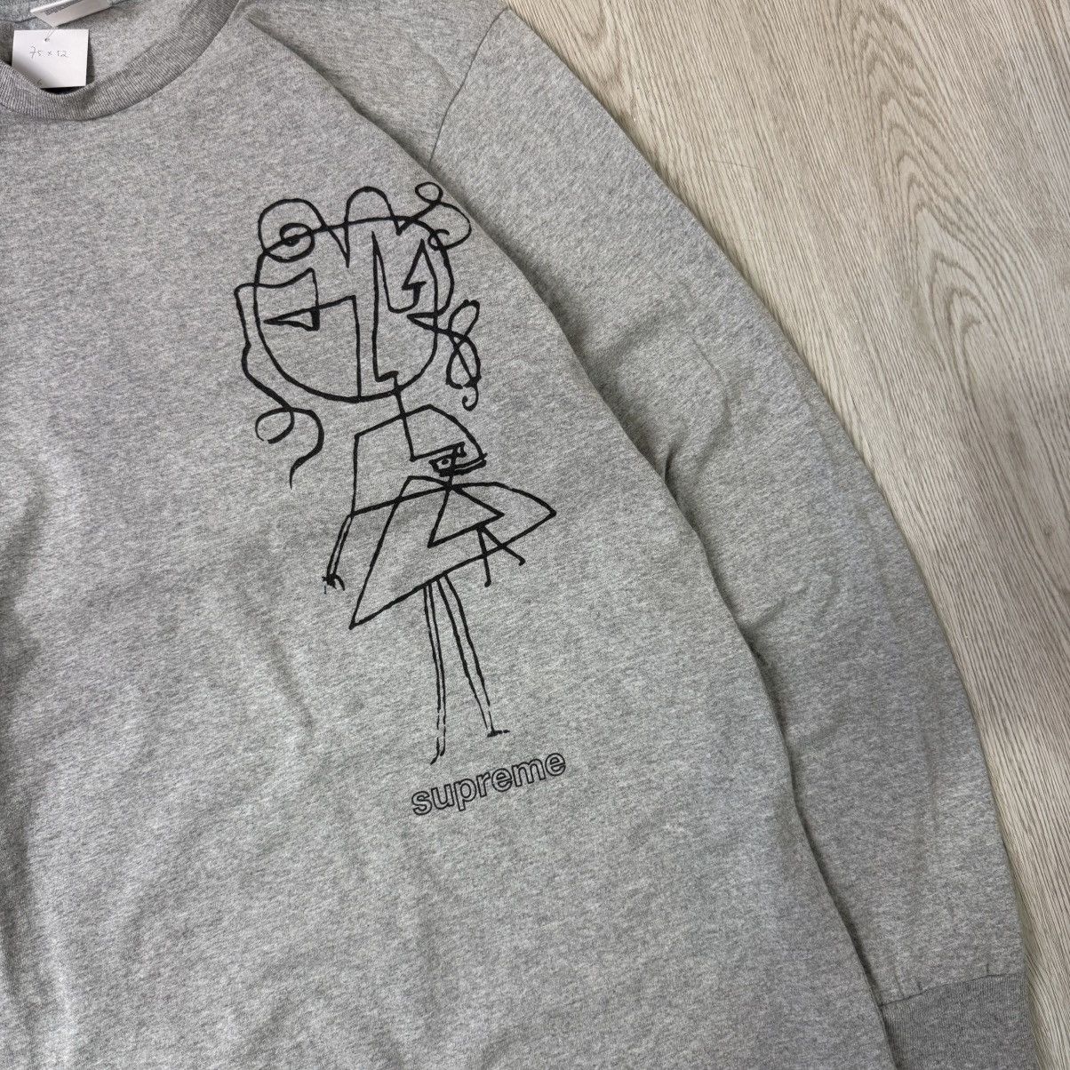 Supreme Supreme FW16 sketch longsslevee girl Size US M / EU 48-50 / 2 - 3 Thumbnail