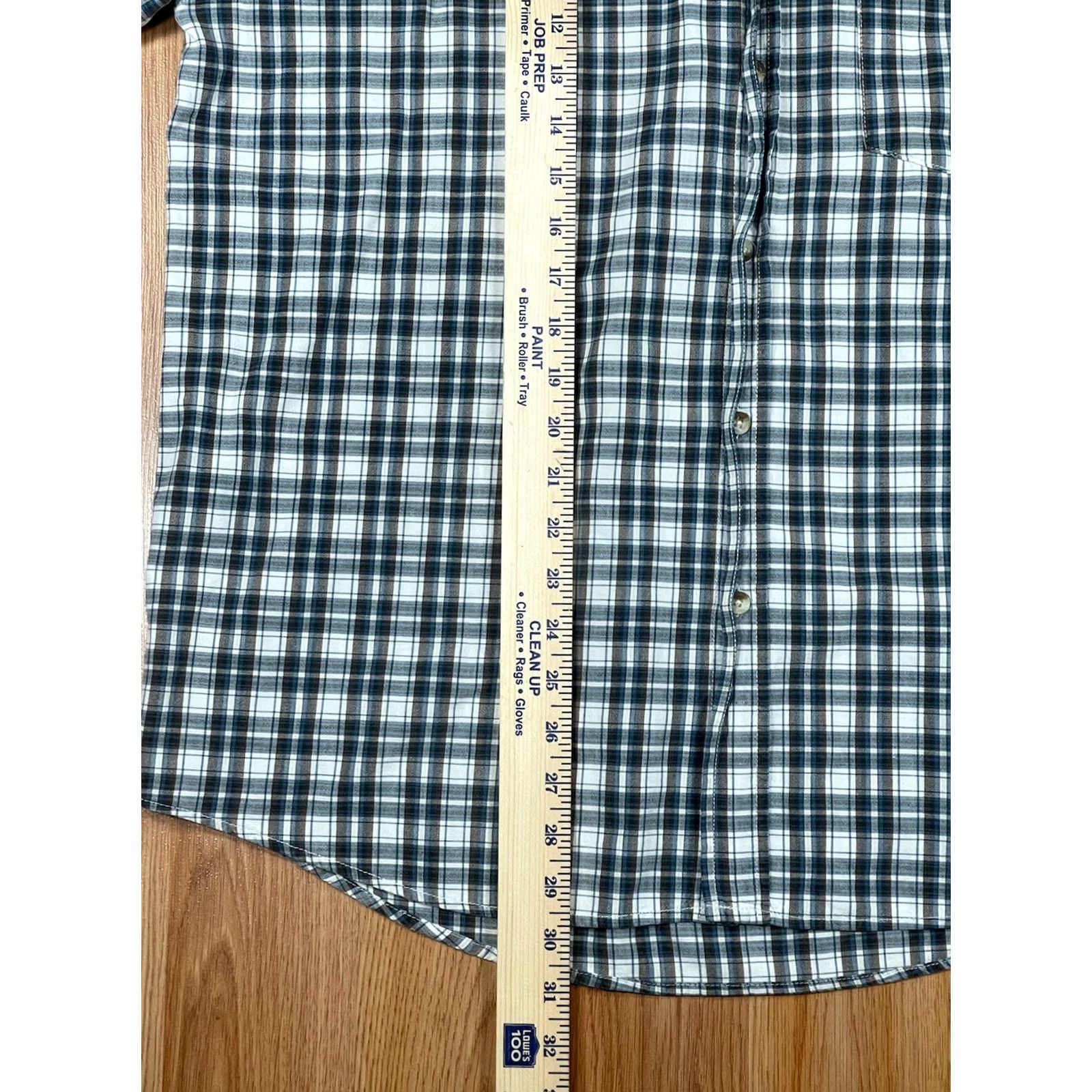 Vintage Cactus Clothing Shirt Men's Casual Button Down Short Sleeve Plaid Check Collared Button-Front L Size US L / EU 52-54 / 3 - 4 Thumbnail