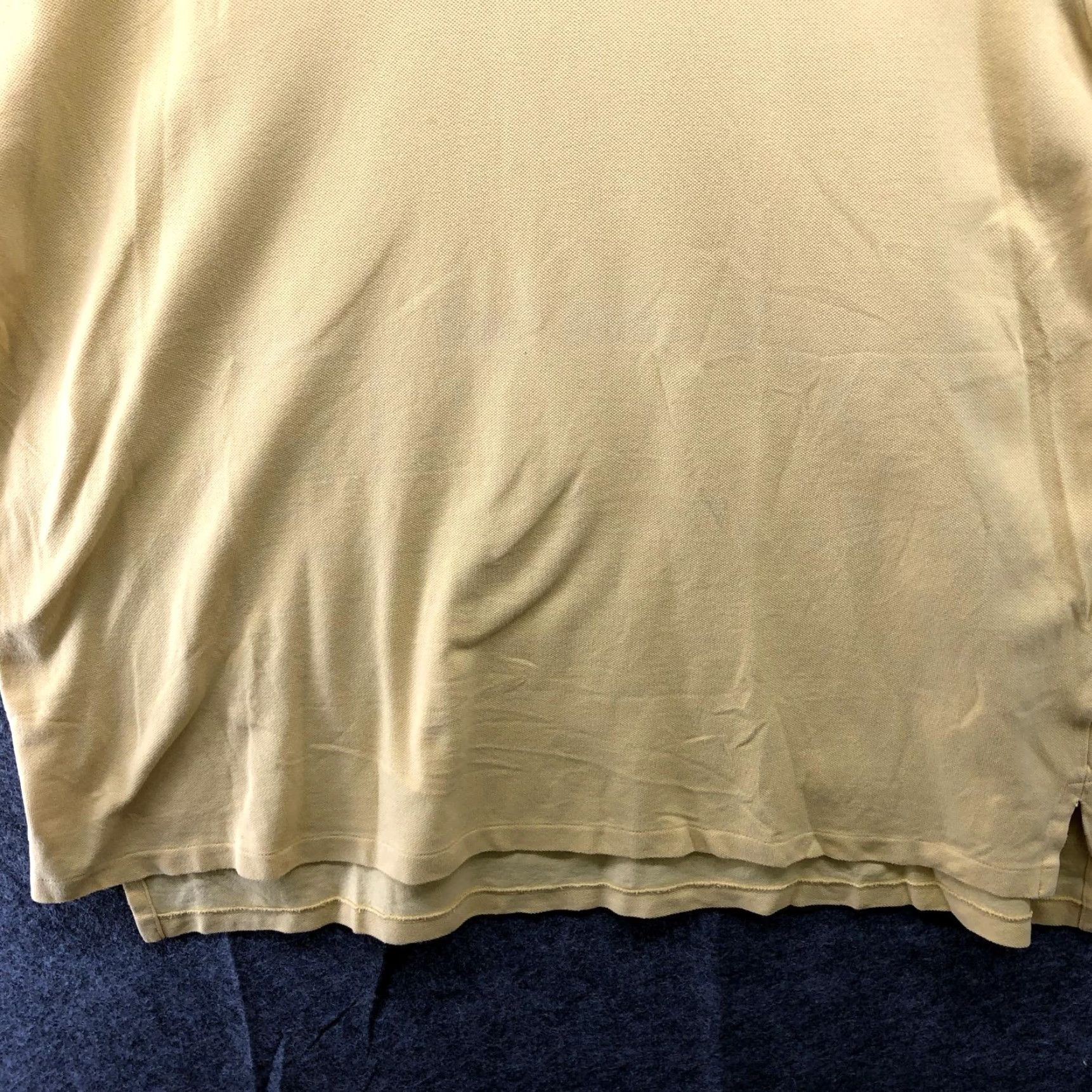Polo Ralph Lauren VINTAGE Polo Ralph Lauren Polo Shirt Mens 2XB Big Yellow Short Sleeve Pony Shirt Size US XXL / EU 58 / 5 - 4 Thumbnail