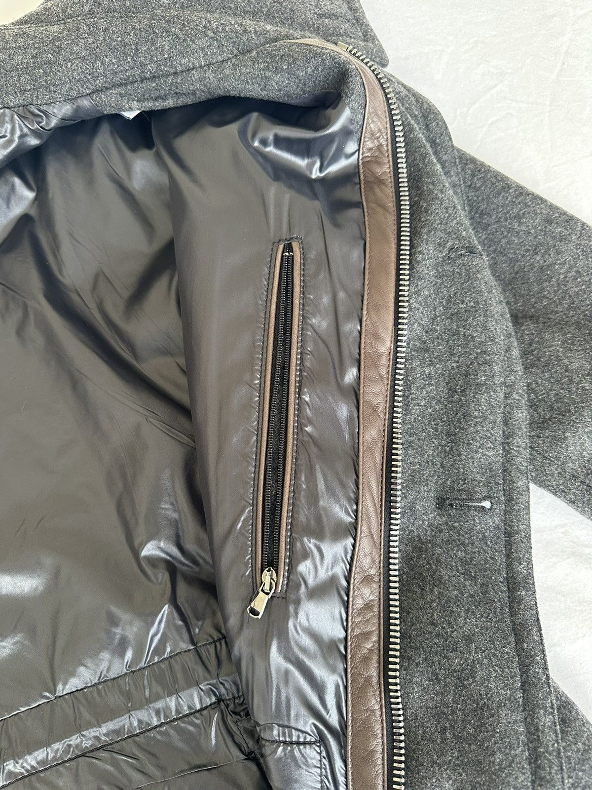 Moncler Grey Moncler Jacket with detachable Vest Size US XXL / EU 58 / 5 - 5 Thumbnail