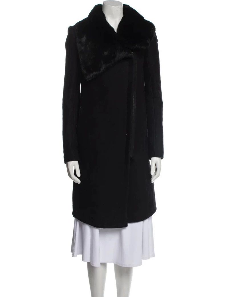 Helmut Lang HELMUT LANG sizeP Black textured fur real rabbit hair long Size XS / US 0-2 / IT 36-38 - 3 Thumbnail