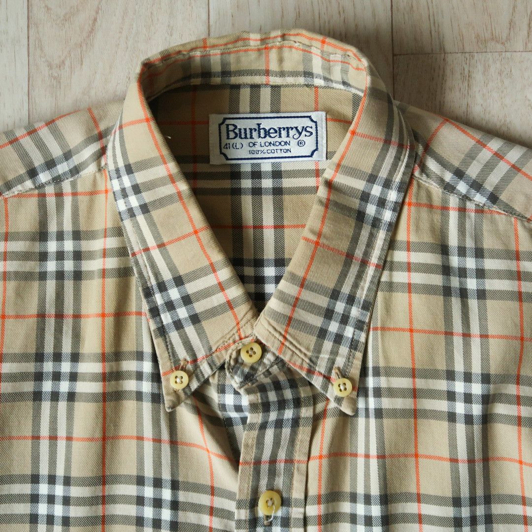 Burberry Vintage Burberry Nova Check Shirt Size US L / EU 52-54 / 3 - 2 Thumbnail