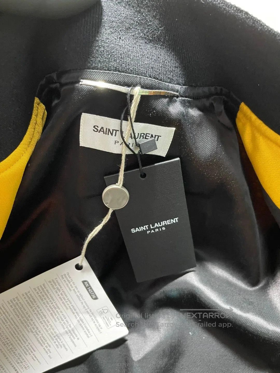 Yves Saint Laurent saint laurent gold bomber jacket. Size US M / EU 48-50 / 2 - 3 Thumbnail
