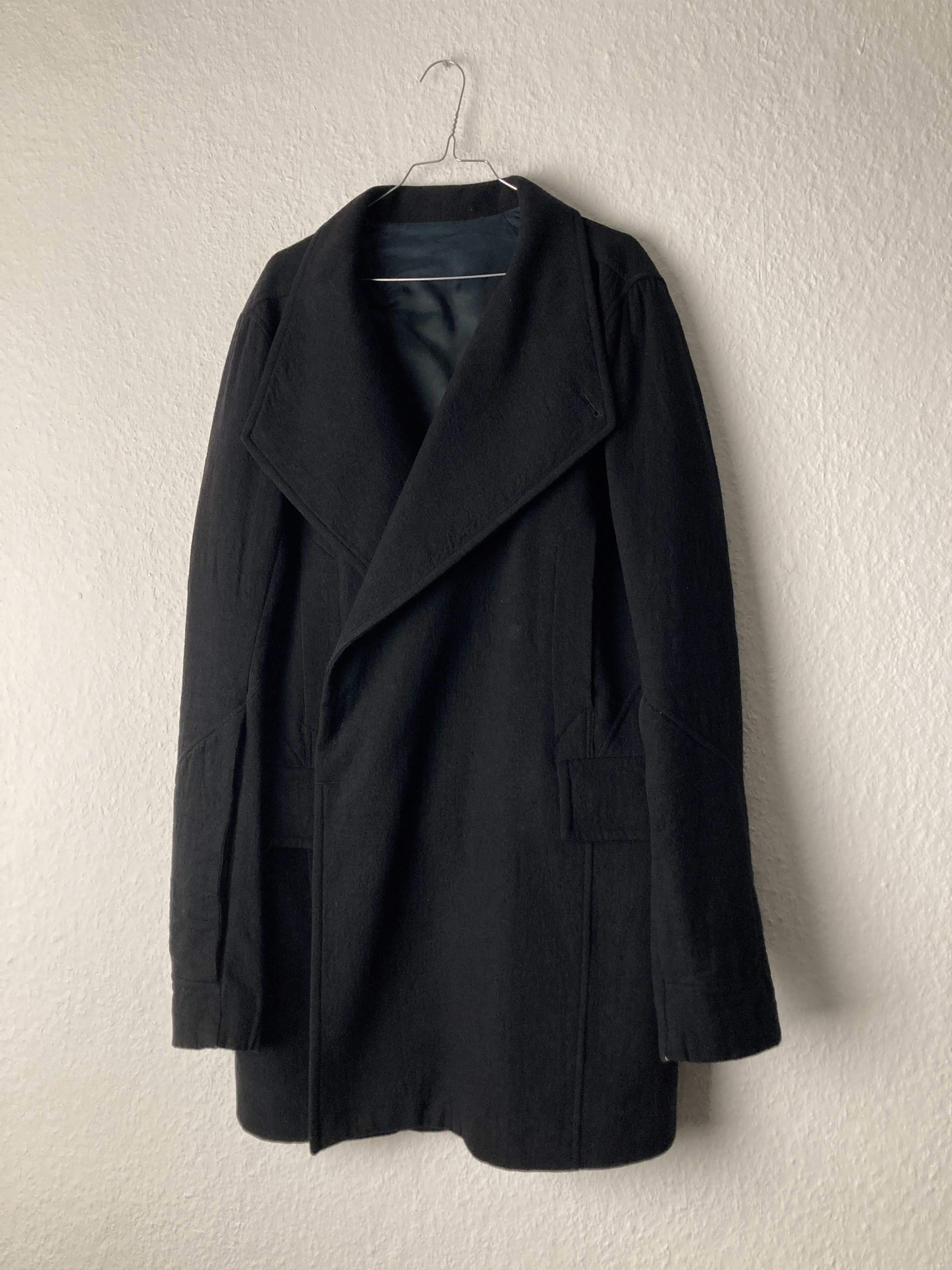 Rick Owens F/W 09 “CRUST” Boiled Wool Runway Berger Coat Rick Owens Size US M / EU 48-50 / 2 - 4 Thumbnail