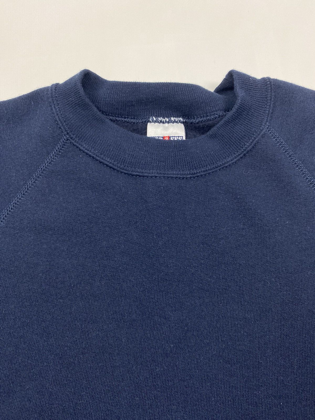 Vintage 1990’s Vintage Blank Jerzees 762 Raglan Boxy Sweatshirt Size US S / EU 44-46 / 1 - 2 Thumbnail