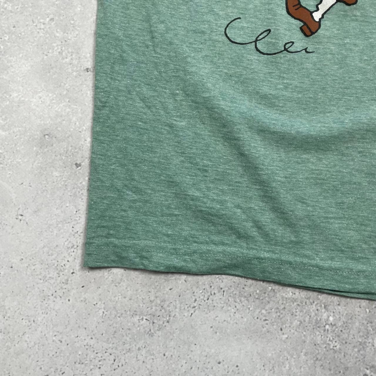 Cartoon Network Vintage 90s Tin Tin and Thompson Cartoon T Shirt Green M Size US M / EU 48-50 / 2 - 11 Thumbnail