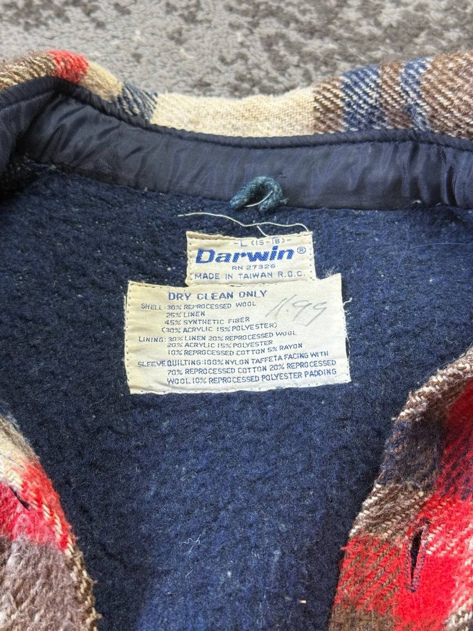 Vintage Vintage y2k Darwin Wool Linen Workwear Montgomery Ward 70’s Size US L / EU 52-54 / 3 - 4 Thumbnail