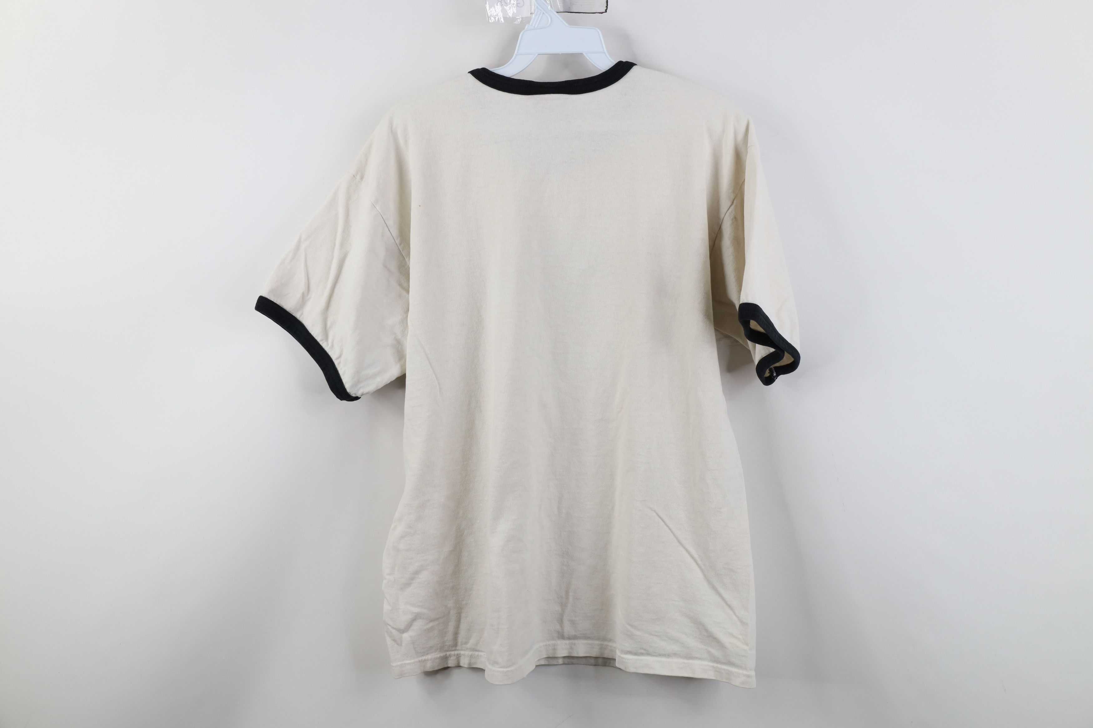 Nike Vintage Nike Air Travis Scott Center Swoosh Ringer T-Shirt Size US M / EU 48-50 / 2 - 12 Thumbnail