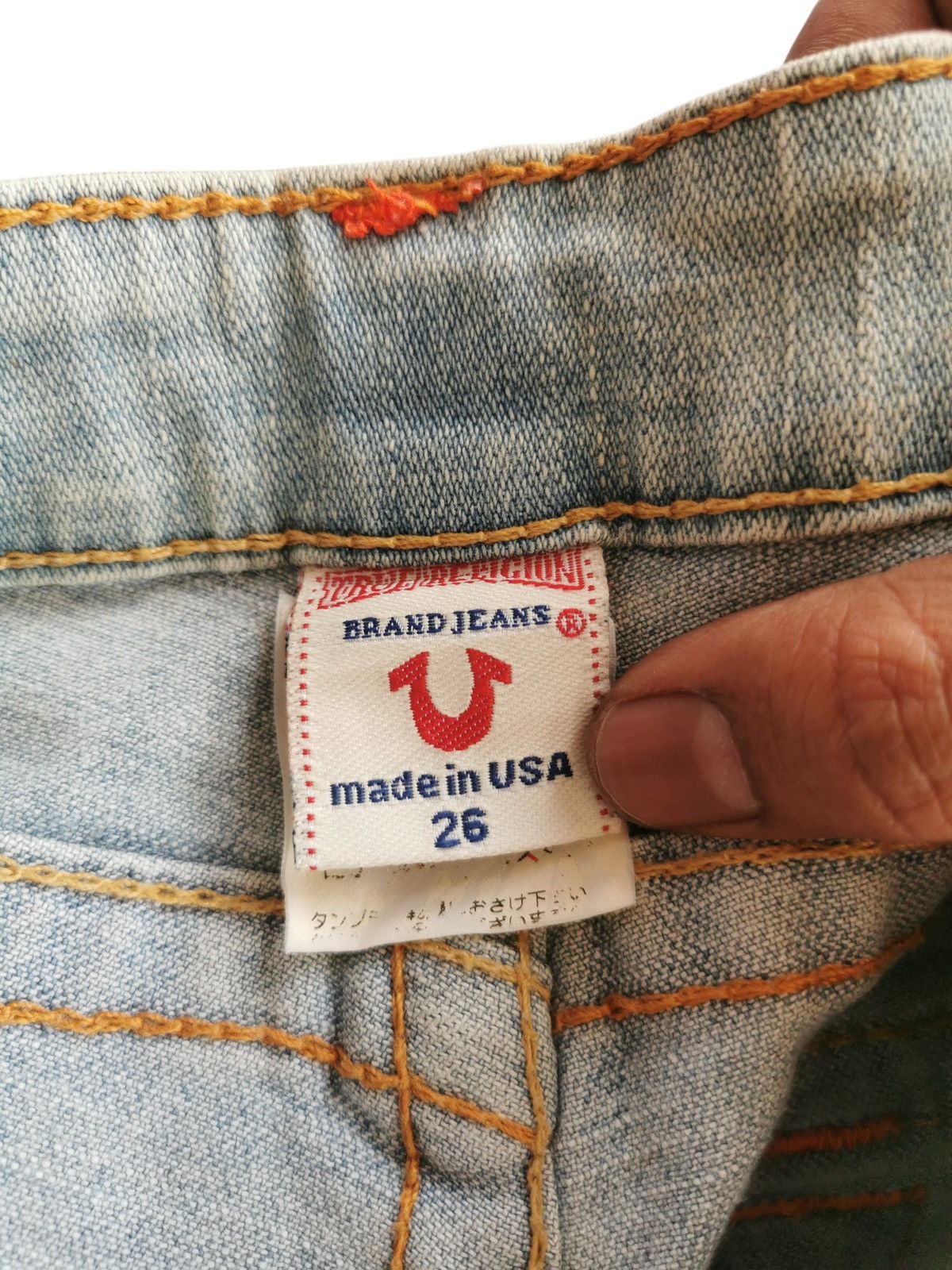 True Religion Rare True Religion Low Rise Flared Jeans Made in USA 26" Size 26" / US 2 / IT 38 - 7 Thumbnail