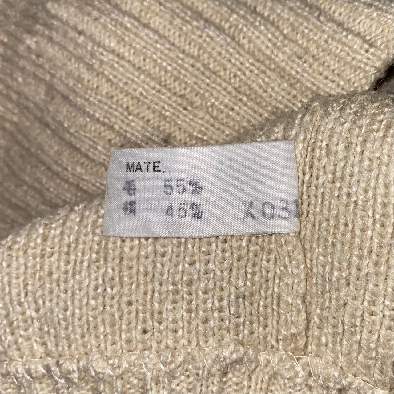 Issey Miyake ISSEY MIYAKE 1970s V-neck sweater Size US M / EU 48-50 / 2 - 9 Thumbnail