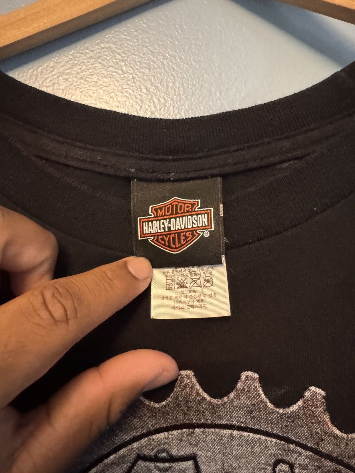 Harley Davidson Vintage Harley Davidson T-shirt Size US XL / EU 56 / 4 - 4 Thumbnail