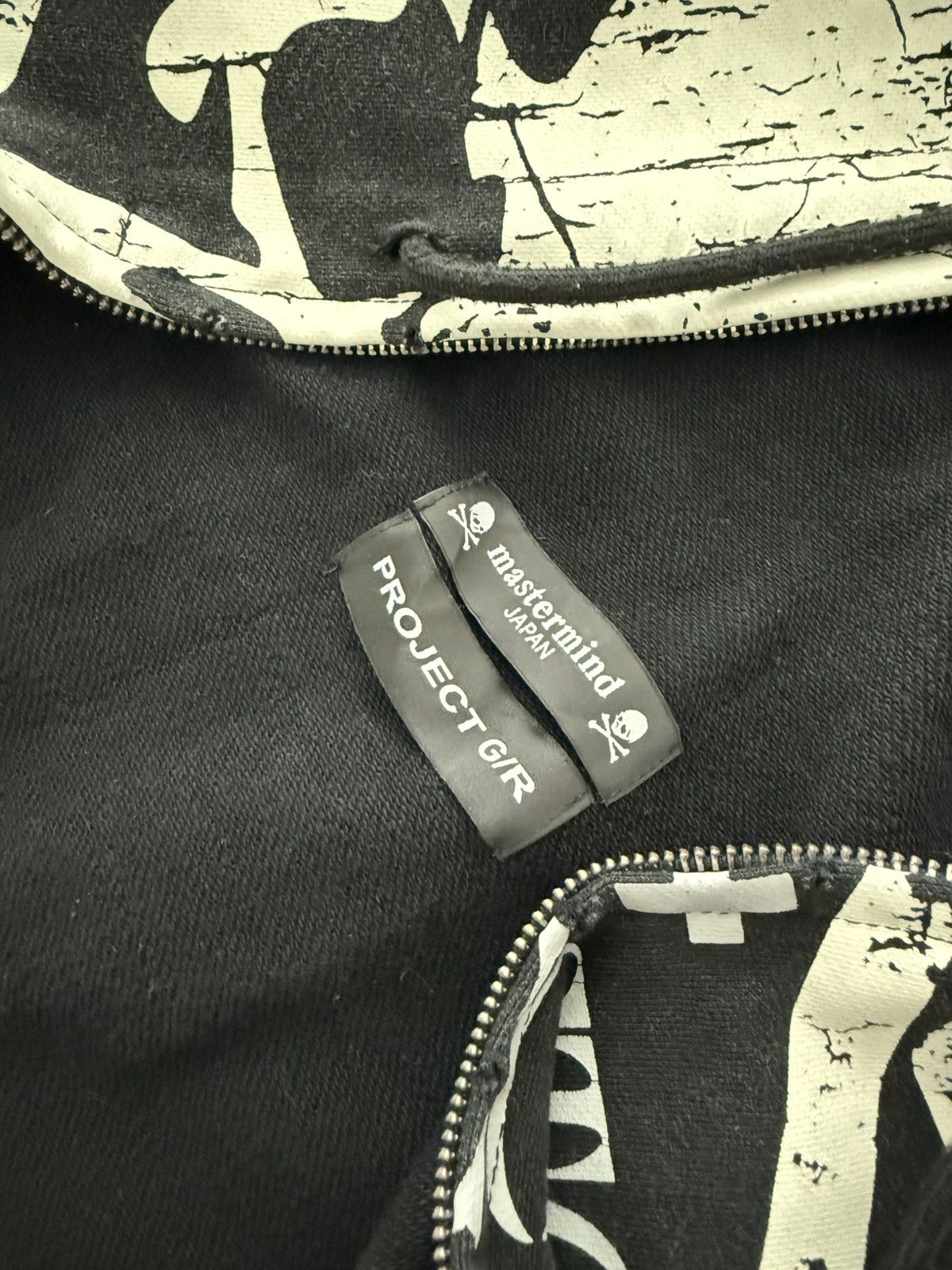 Mastermind Japan × PROJECT G/R Project G/R x Mastermind Japan Zygon Skeleton Zip Hoodie Size US L / EU 52-54 / 3 - 5 Thumbnail