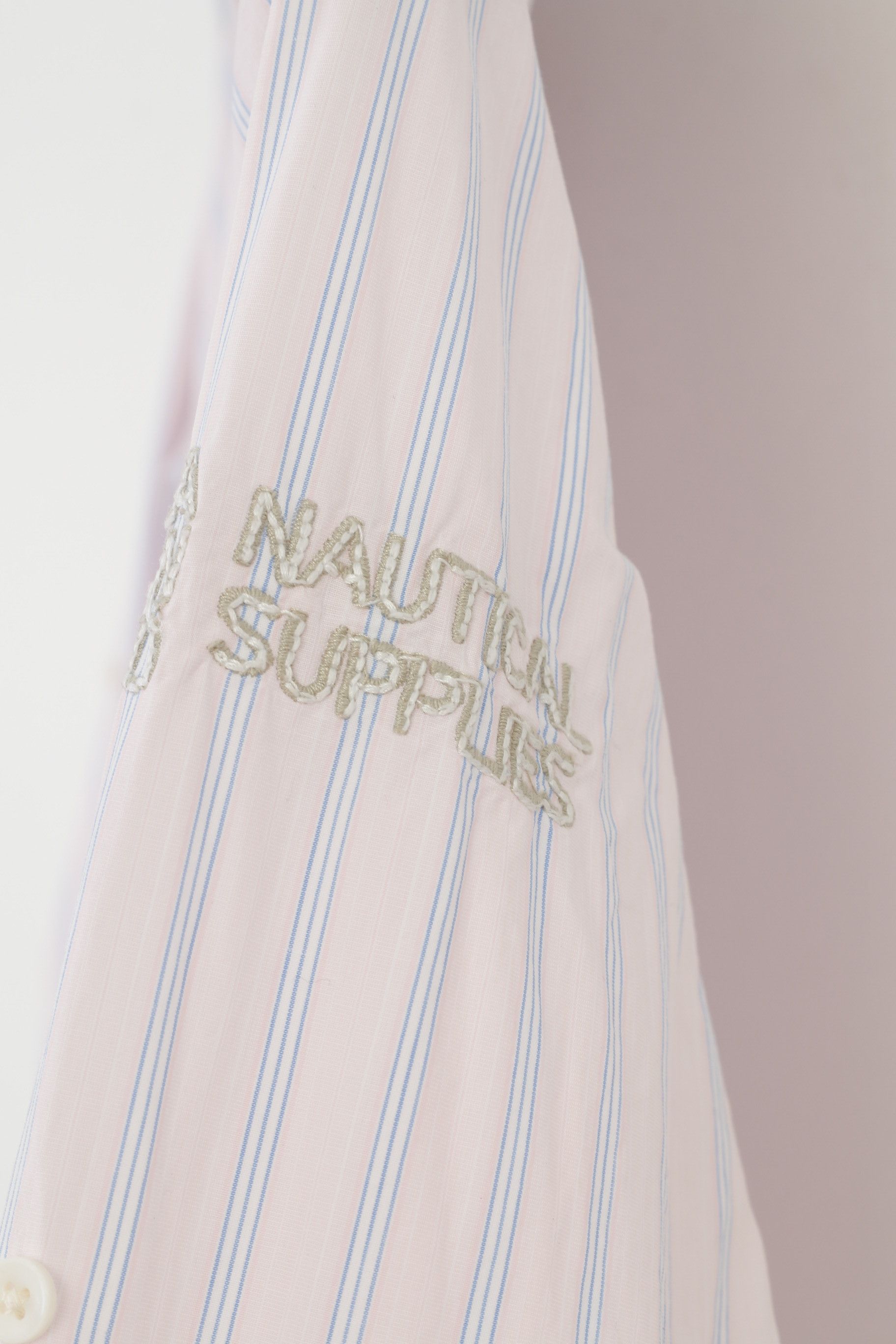 Vintage Gaastra Women M Casual Shirt Pink Cotton Striped 10849 Size M / US 6-8 / IT 42-44 - 5 Thumbnail