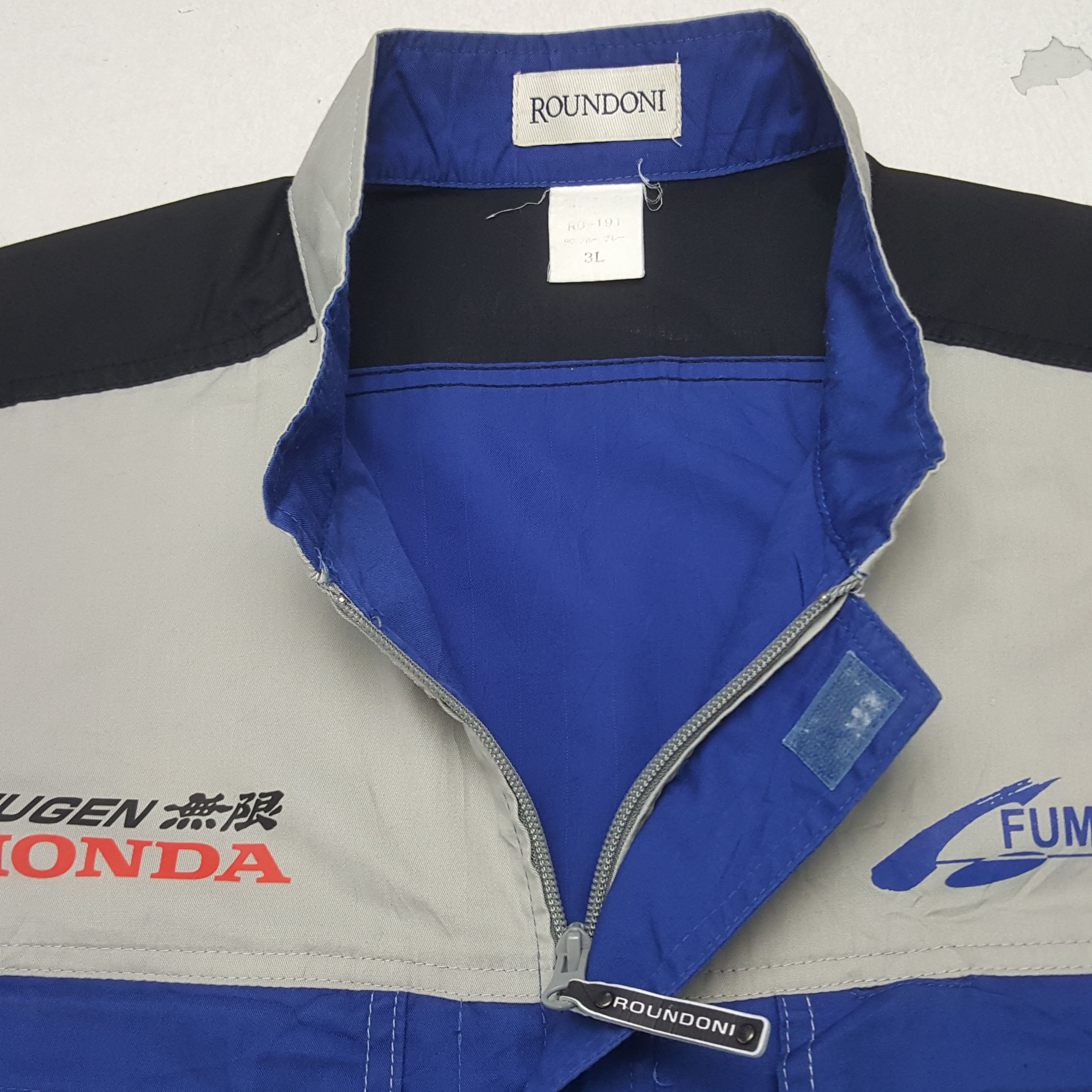 Honda × Vintage Vintage Mugen Honda Custom Sport Coverall Jumpsuit Jacket Size US L / EU 52-54 / 3 - 9 Thumbnail