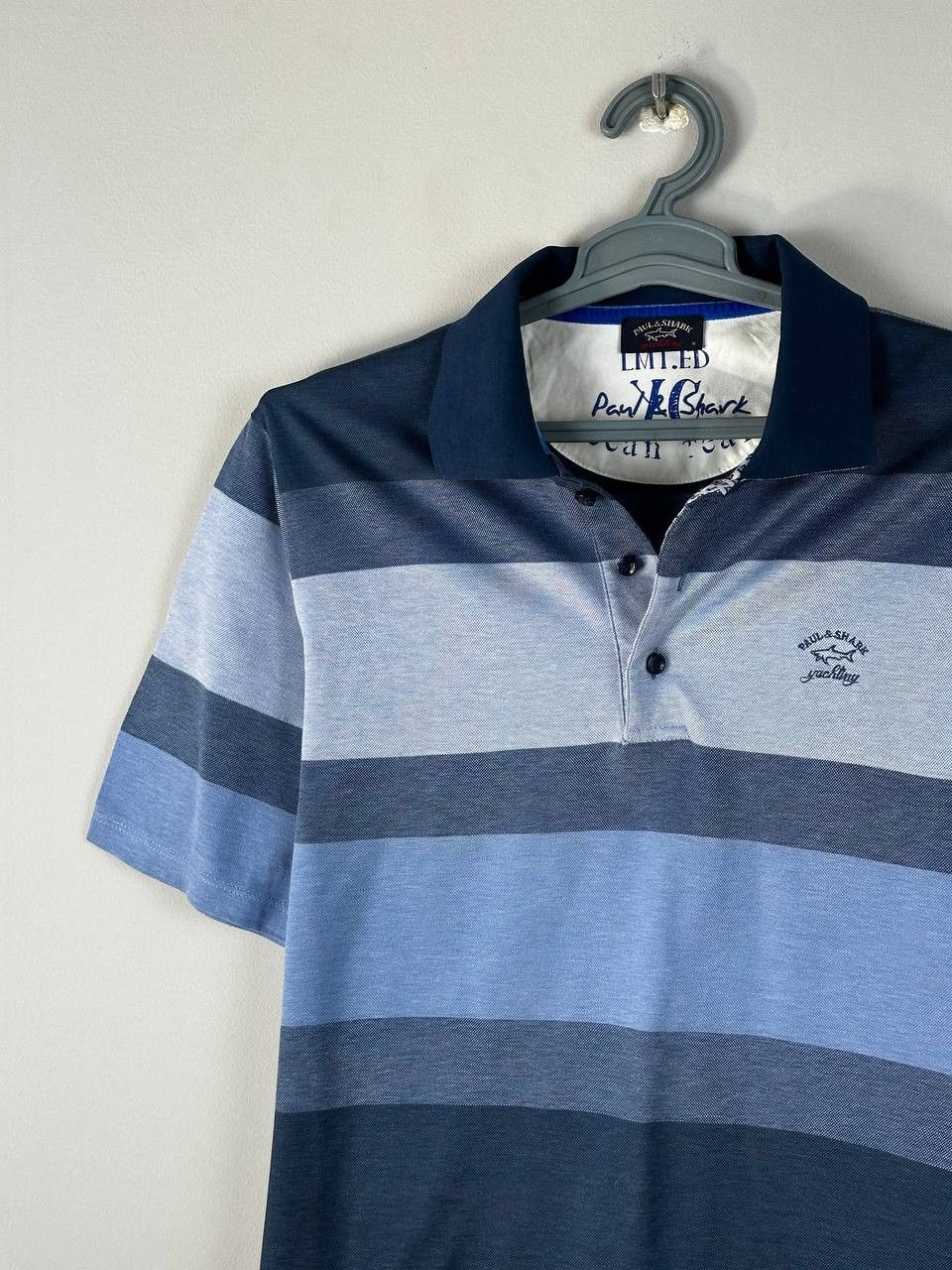 Paul & Shark Paul & Shark Yachting Luxury Striped Polo T Shirt Size US M / EU 48-50 / 2 - 3 Thumbnail