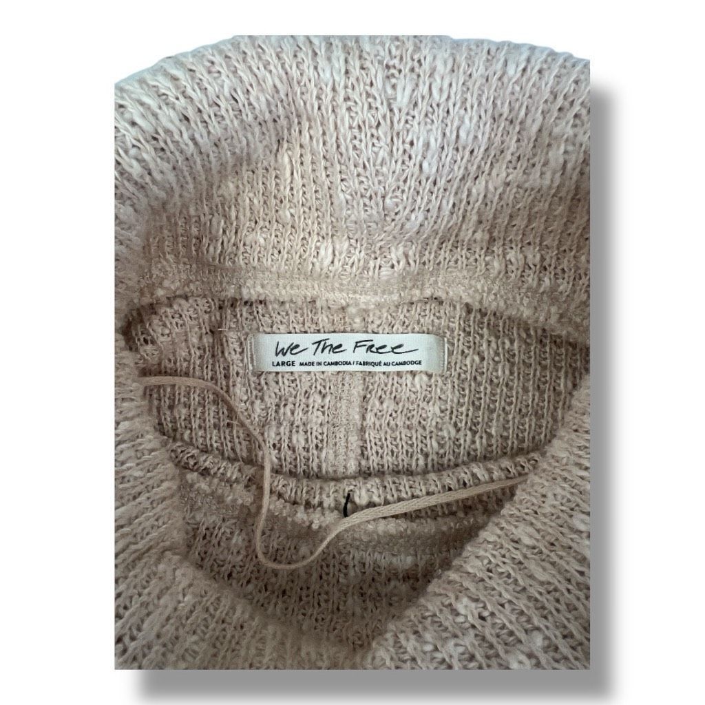 Free People We The Free Oversized Sweater Large Size L / US 10 / IT 46 - 2 Thumbnail