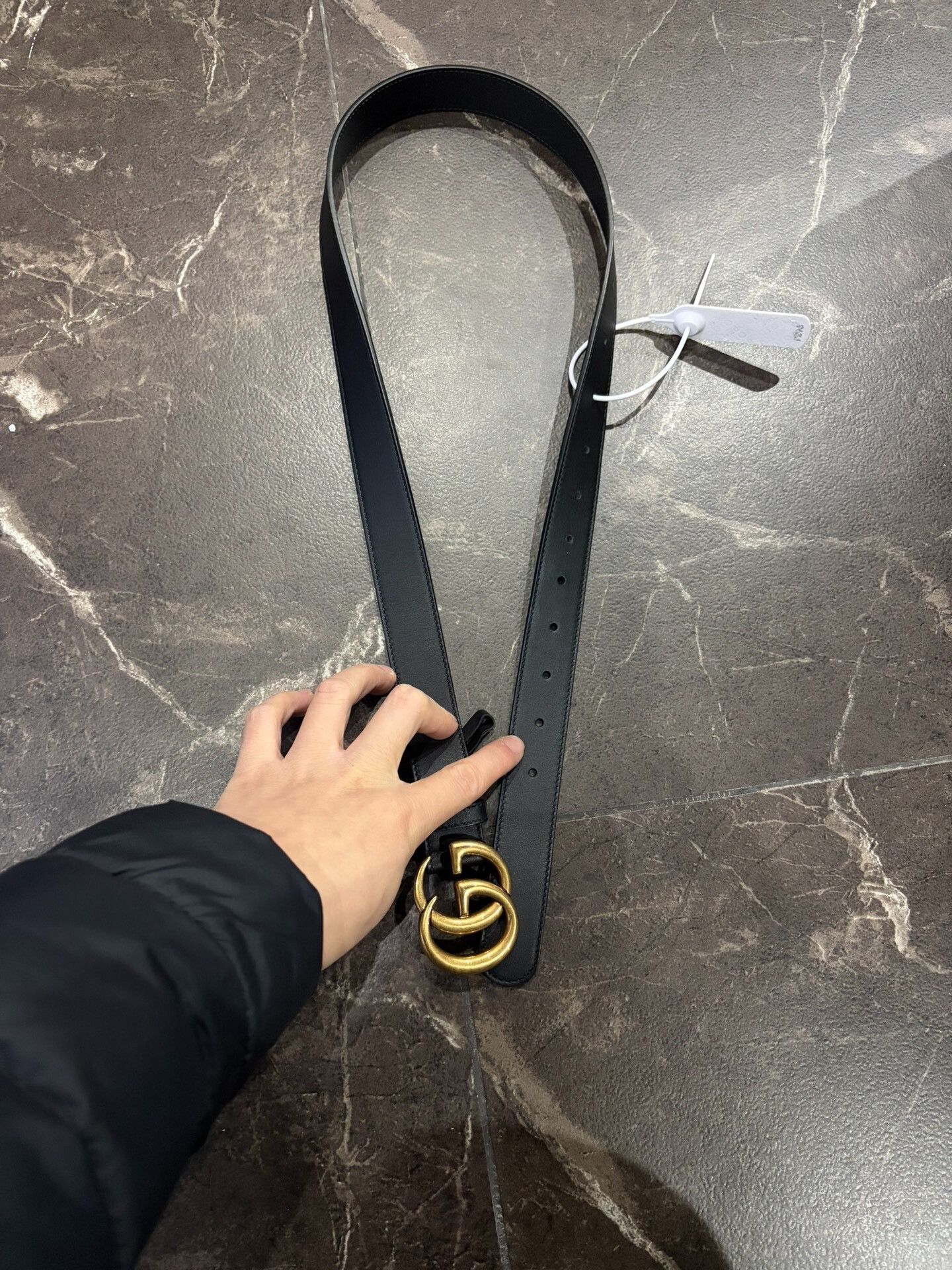 Gucci Gucci GG Marmont Leather Belt Size ONE SIZE - 1 Thumbnail