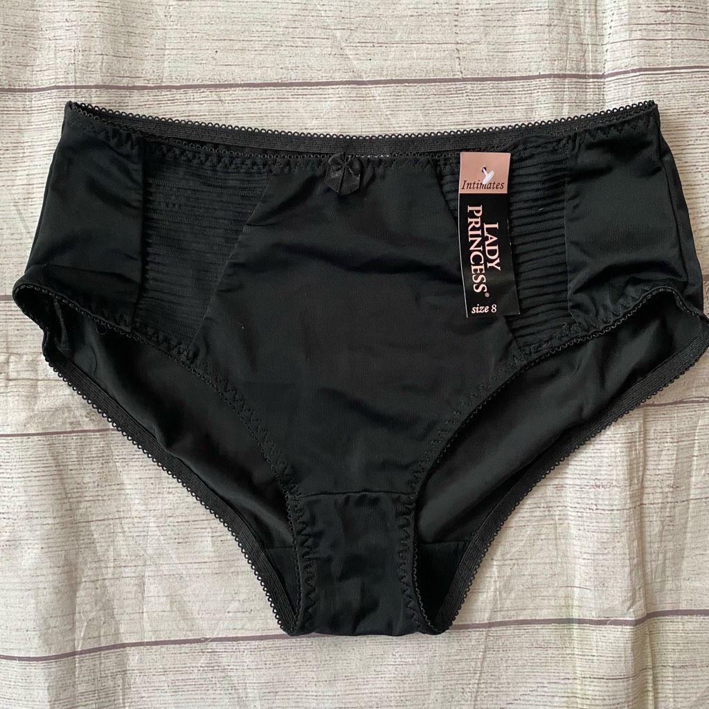 Other Lady Princess women 8 hi cut bikini satin brief w/semi sheer Size ONE SIZE - 1 Thumbnail