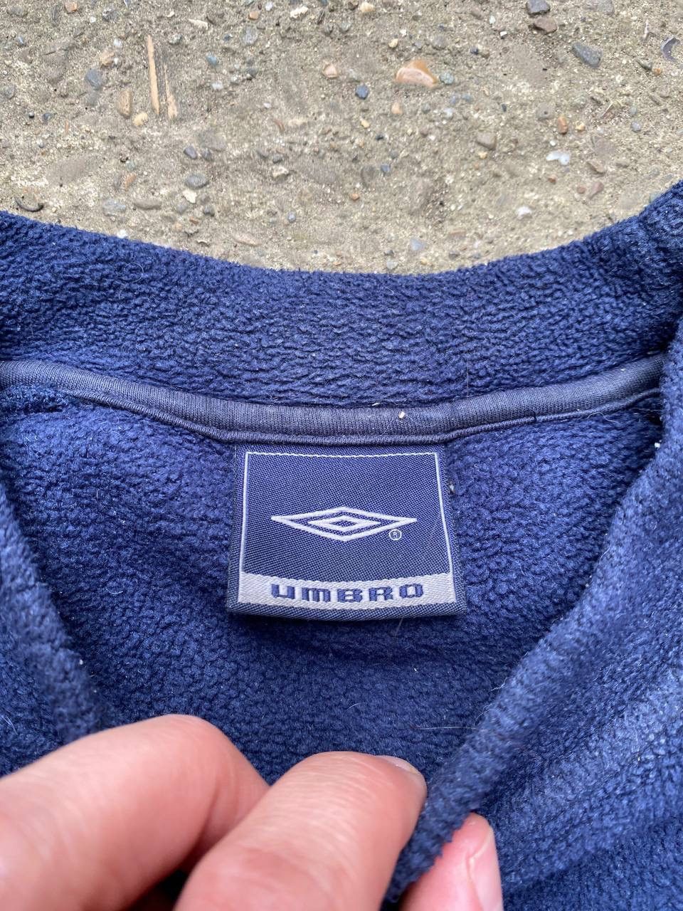 Japanese Brand × Vintage Umbro Fleece Vintage Diesel style distressed sweatshirt Size US XL / EU 56 / 4 - 9 Thumbnail