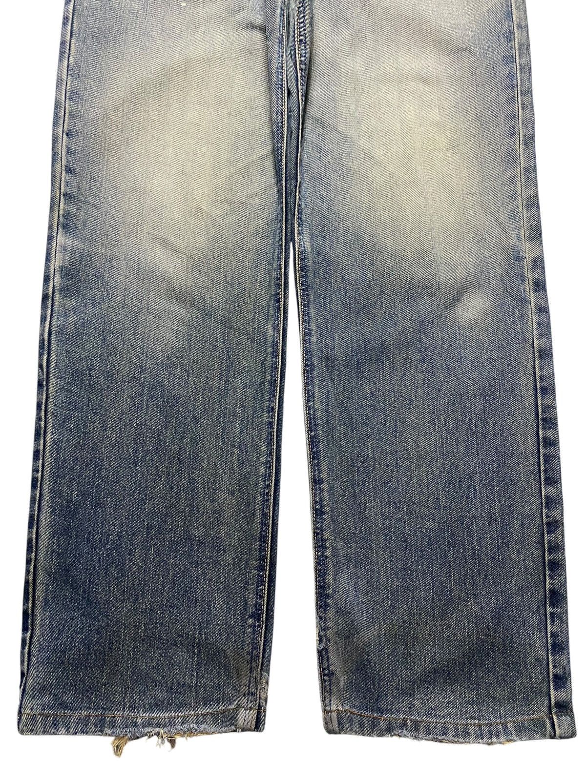 Edwin Vintage Edwin 404 Faded Wash Distressed Loose Jeans Size US 34 / EU 50 - 5 Thumbnail