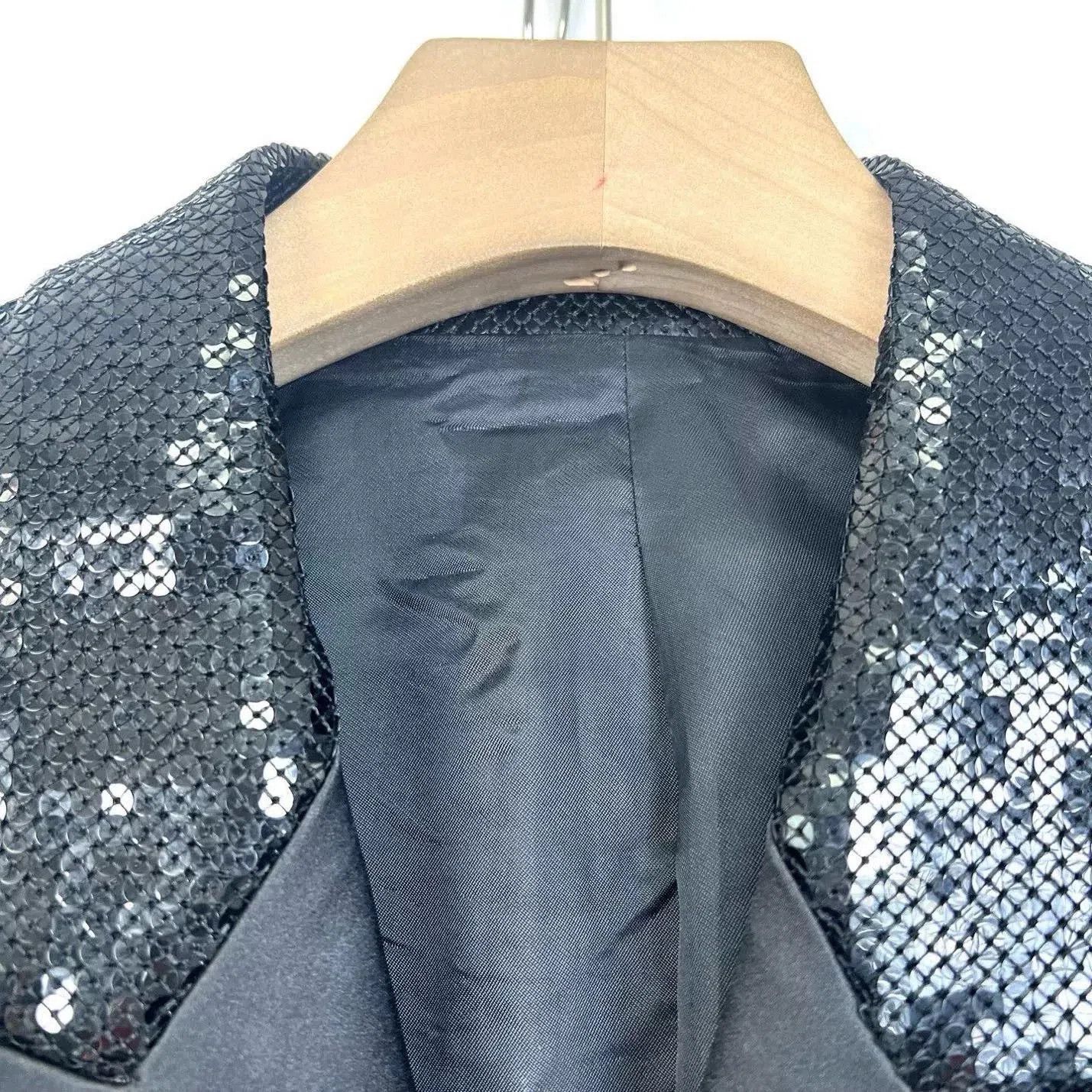 Celine Celine Military Sequin Jacket. Size S / US 4 / IT 40 - 4 Thumbnail