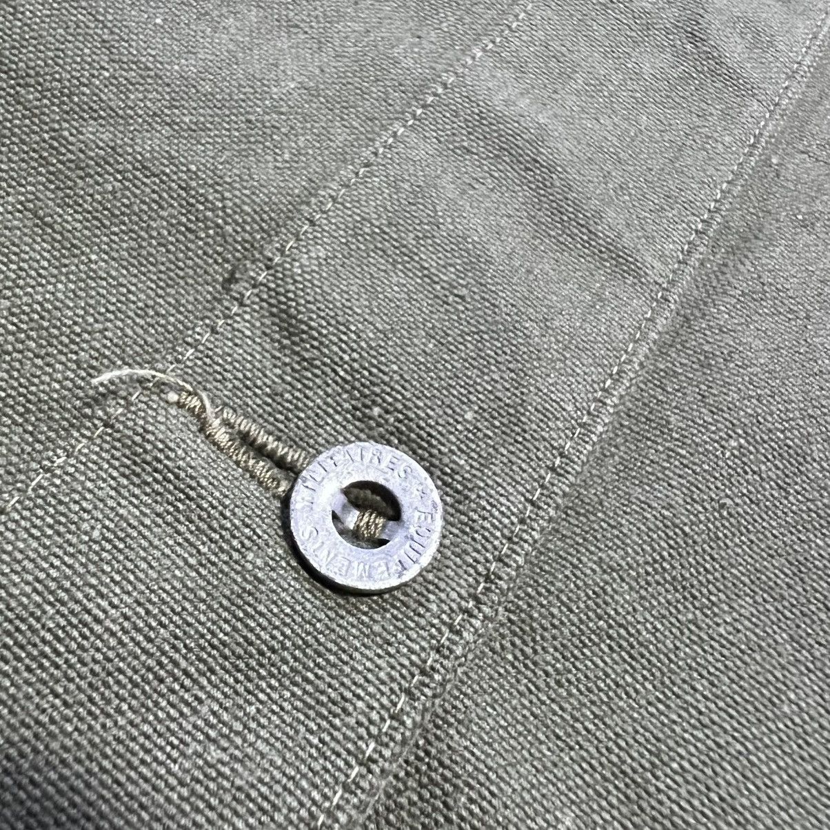 Vintage Vintage 50s 60s French Military Motorcycle Trench Coat Long Size US L / EU 52-54 / 3 - 7 Thumbnail