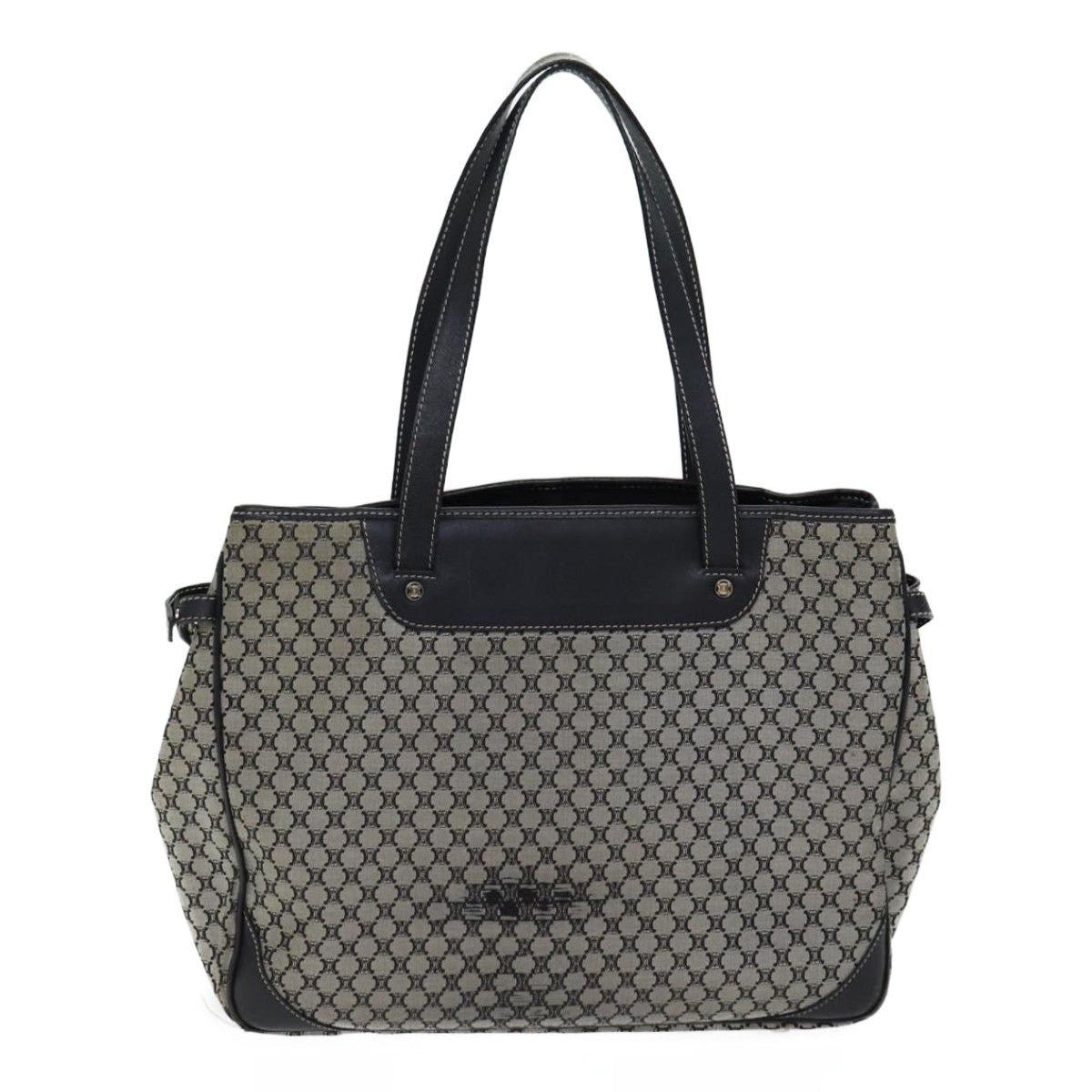 Celine CELINE Macadam Canvas Hand Bag Gray Size ONE SIZE - 2 Thumbnail