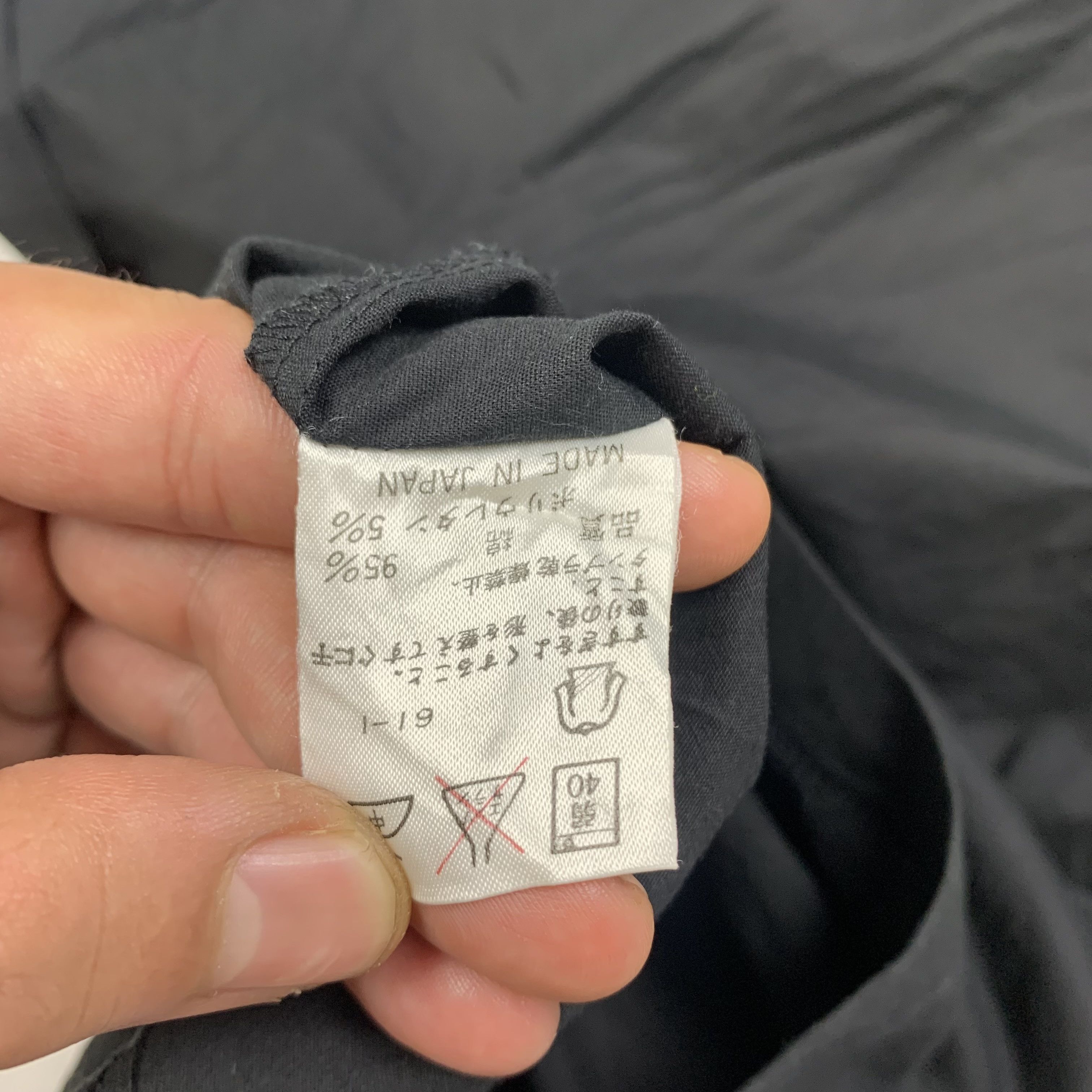 JPG Gaultier Black Collared Shirt