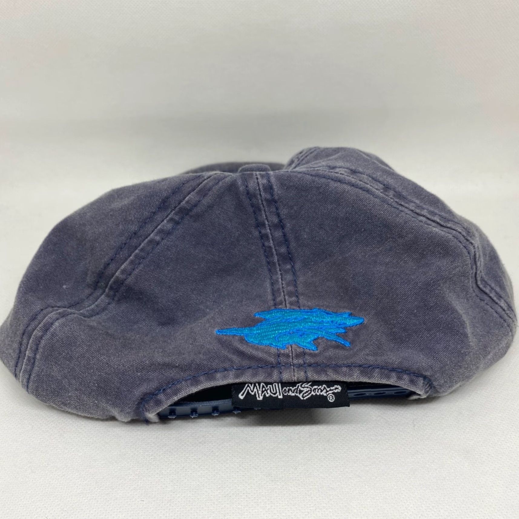 Vintage Maui and Sons Hat Faded Blue Snapback Beach Baseball Cap Unisex Adjustable Baseball Cap Unisex Adults Blue Maui and Sons Hat Adjustable Size ONE SIZE - 5 Thumbnail