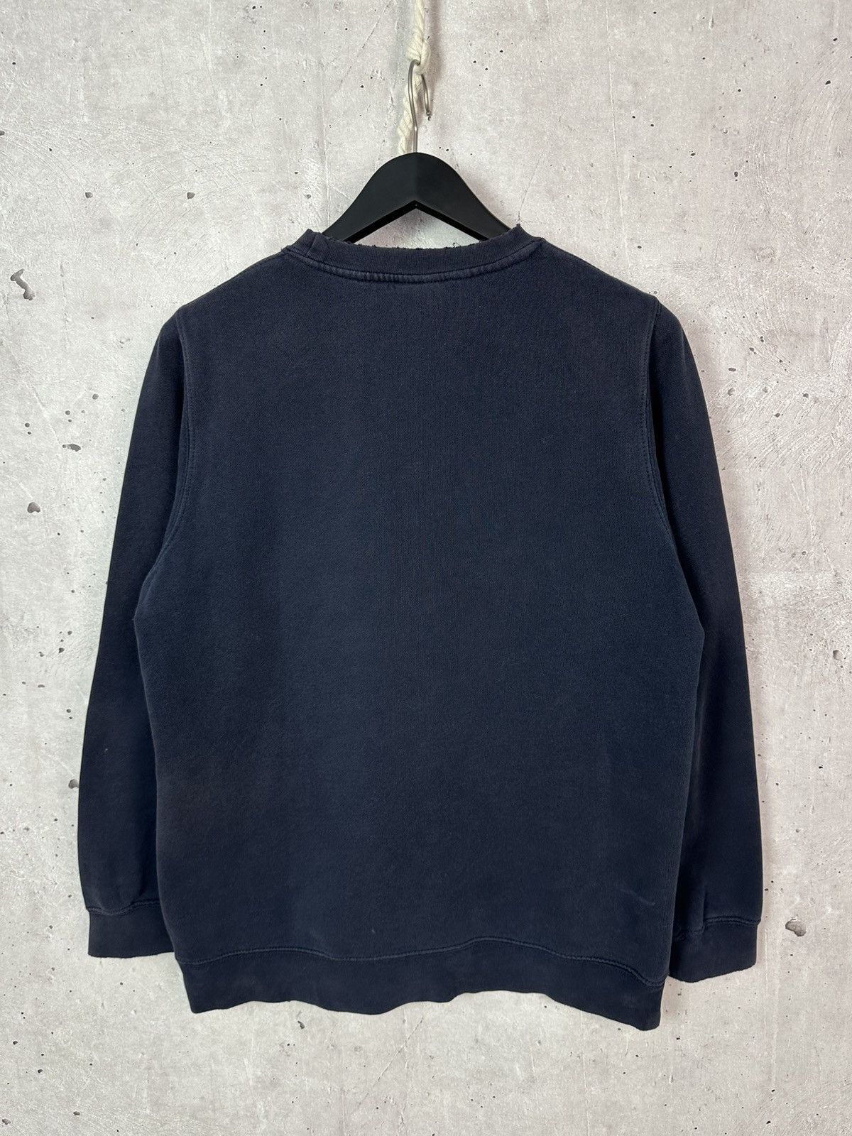 Stussy Vintage Stussy Logo Torn Faded Long Sleeve Sweatshirt Size US M / EU 48-50 / 2 - 6 Thumbnail