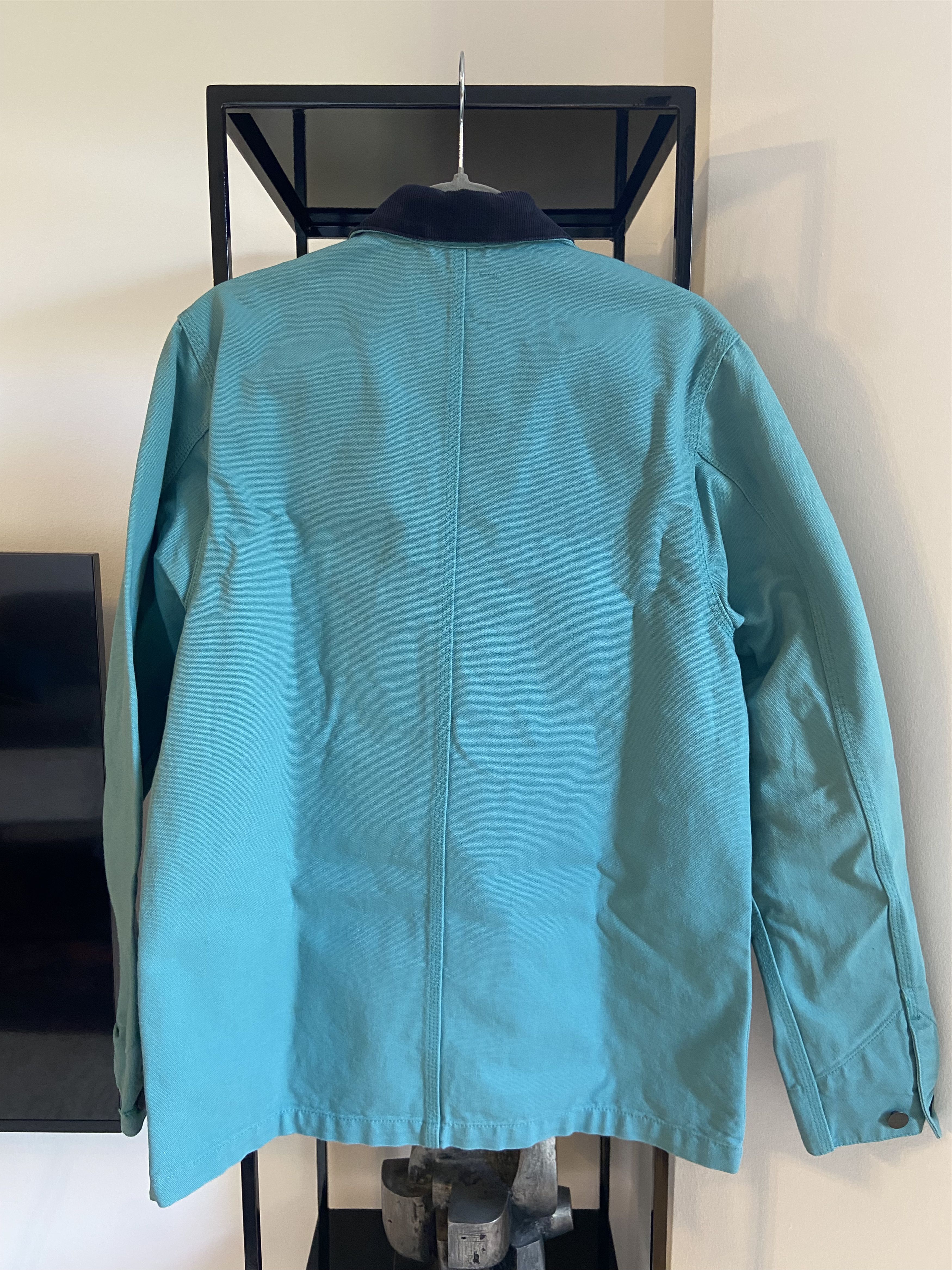 Carhartt Wip Carhartt WIP Michigan Chore Coat – Teal/Black – M Size US M / EU 48-50 / 2 - 2 Thumbnail