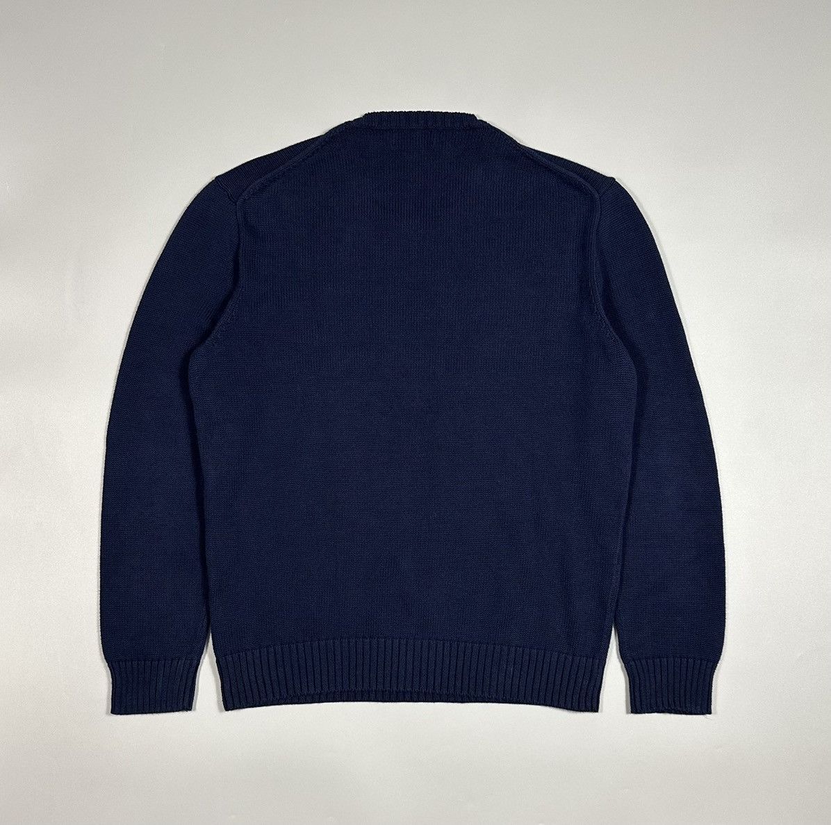 Polo Ralph Lauren Polo Ralph Lauren Big Logo Knit Sweater Size US L / EU 52-54 / 3 - 2 Thumbnail