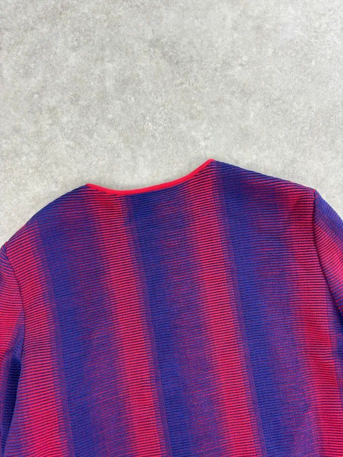 Giorgio Armani Giorgio Armani Red & Blue Gradient Zip-up Jacket Size S / US 4 / IT 40 - 6 Thumbnail