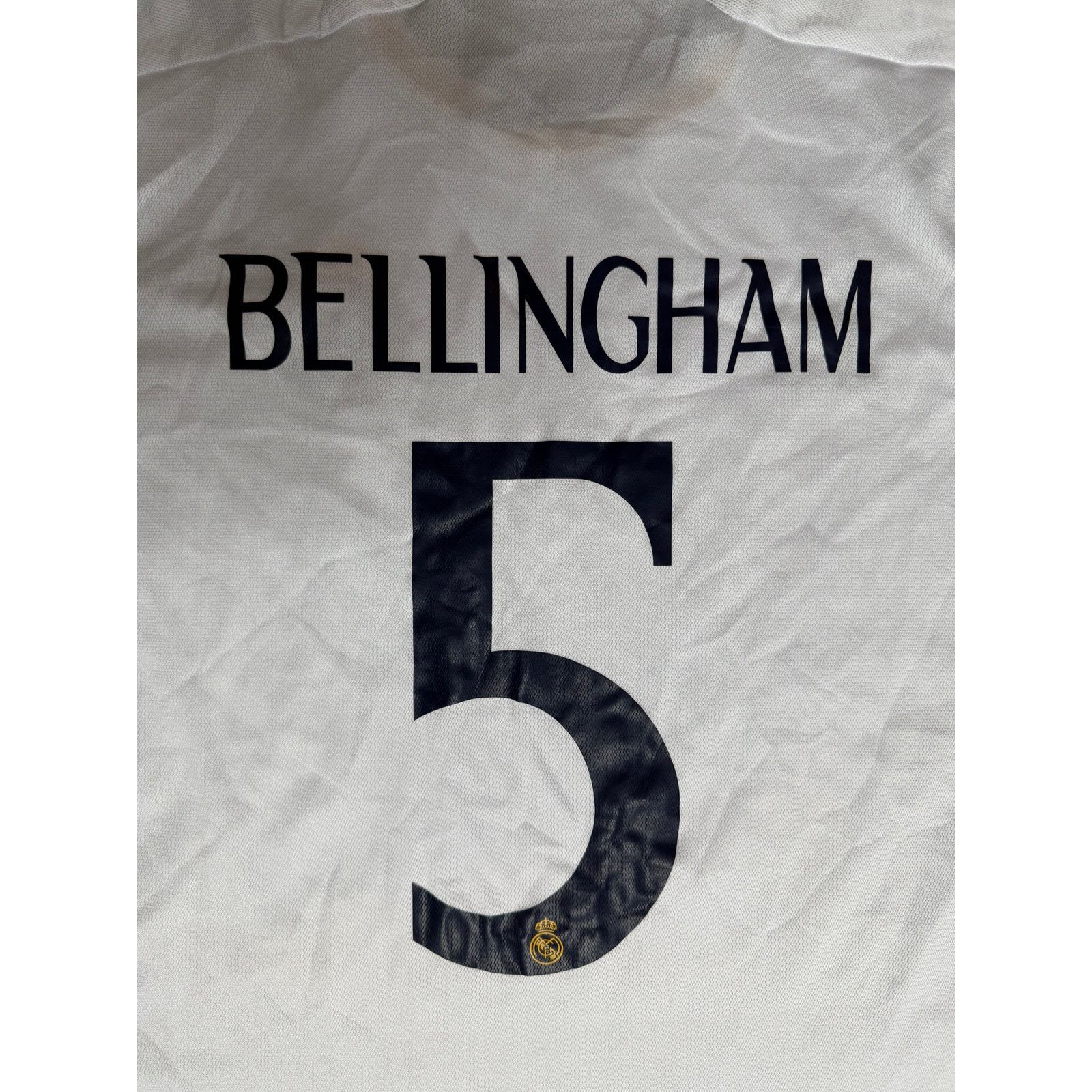 Adidas Adidas Real Madrid Jude Bellingham Home Soccer Jersey Size US XL / EU 56 / 4 - 4 Thumbnail
