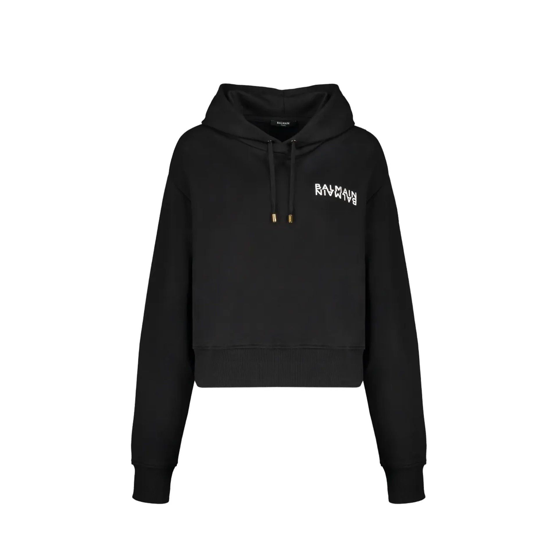 Balmain Balmain Logo Hoodie Size L / US 10 / IT 46 - 1 Thumbnail