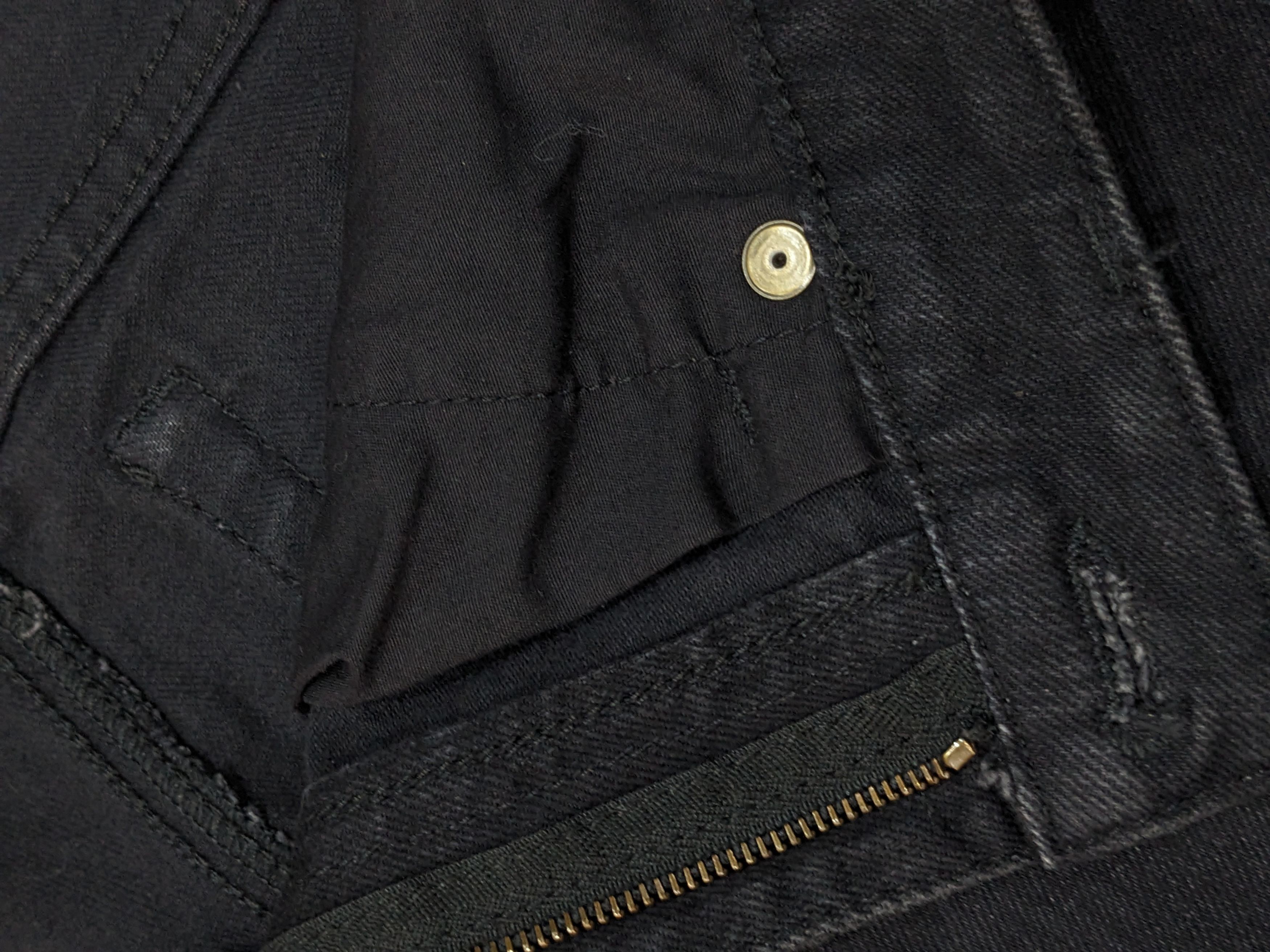 Saint Laurent Paris Saint Laurent D05 Denim Jeans Size 29" - 11 Thumbnail