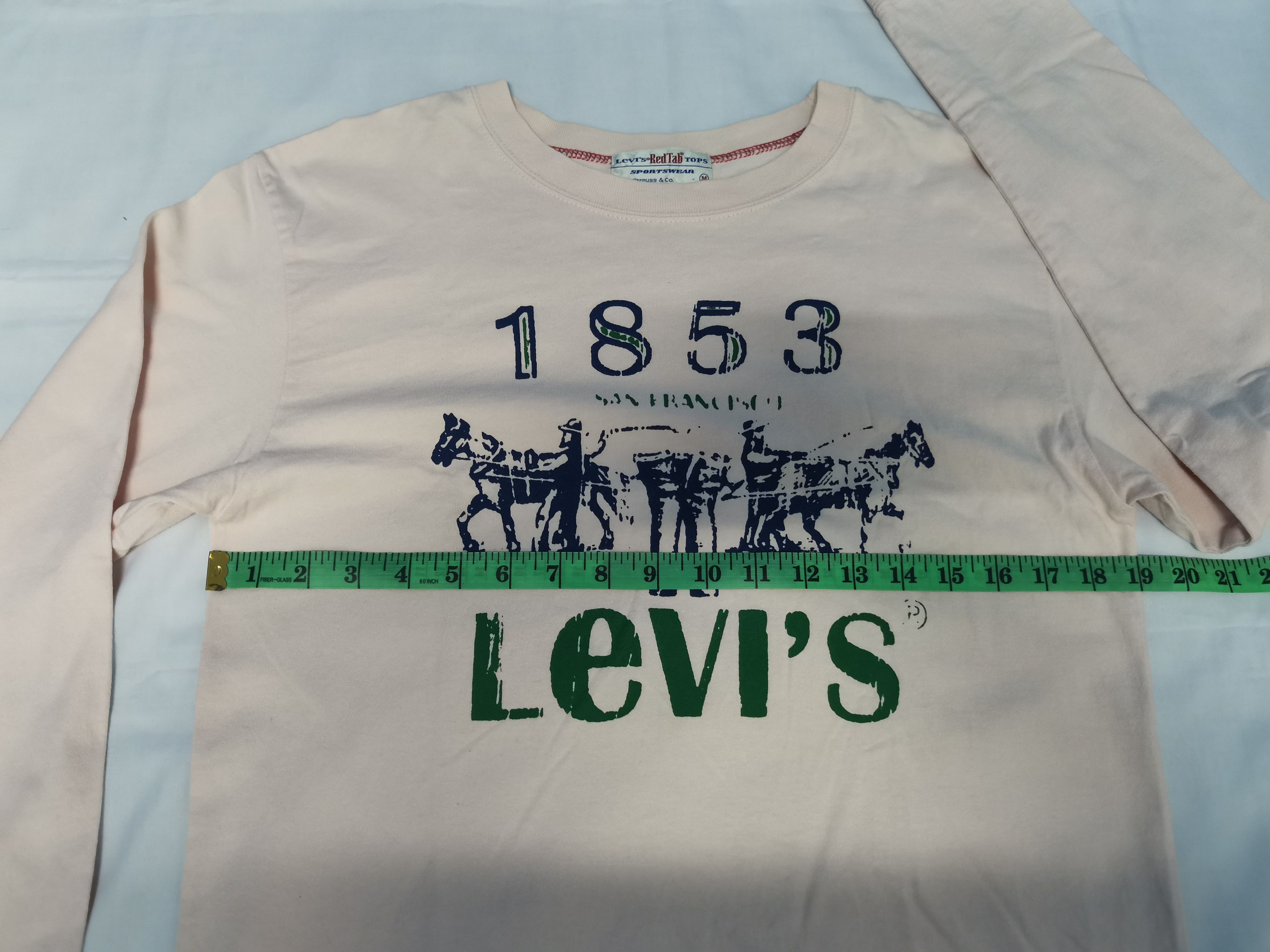 Levi's Vintage Levis Red Tab Long Sleeve 1853 San Francisco Size US M / EU 48-50 / 2 - 5 Thumbnail