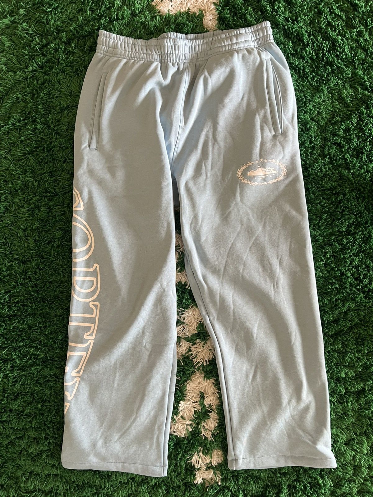 Corteiz Hmp Allstarz Bottoms Grey Men's - SS22 - US