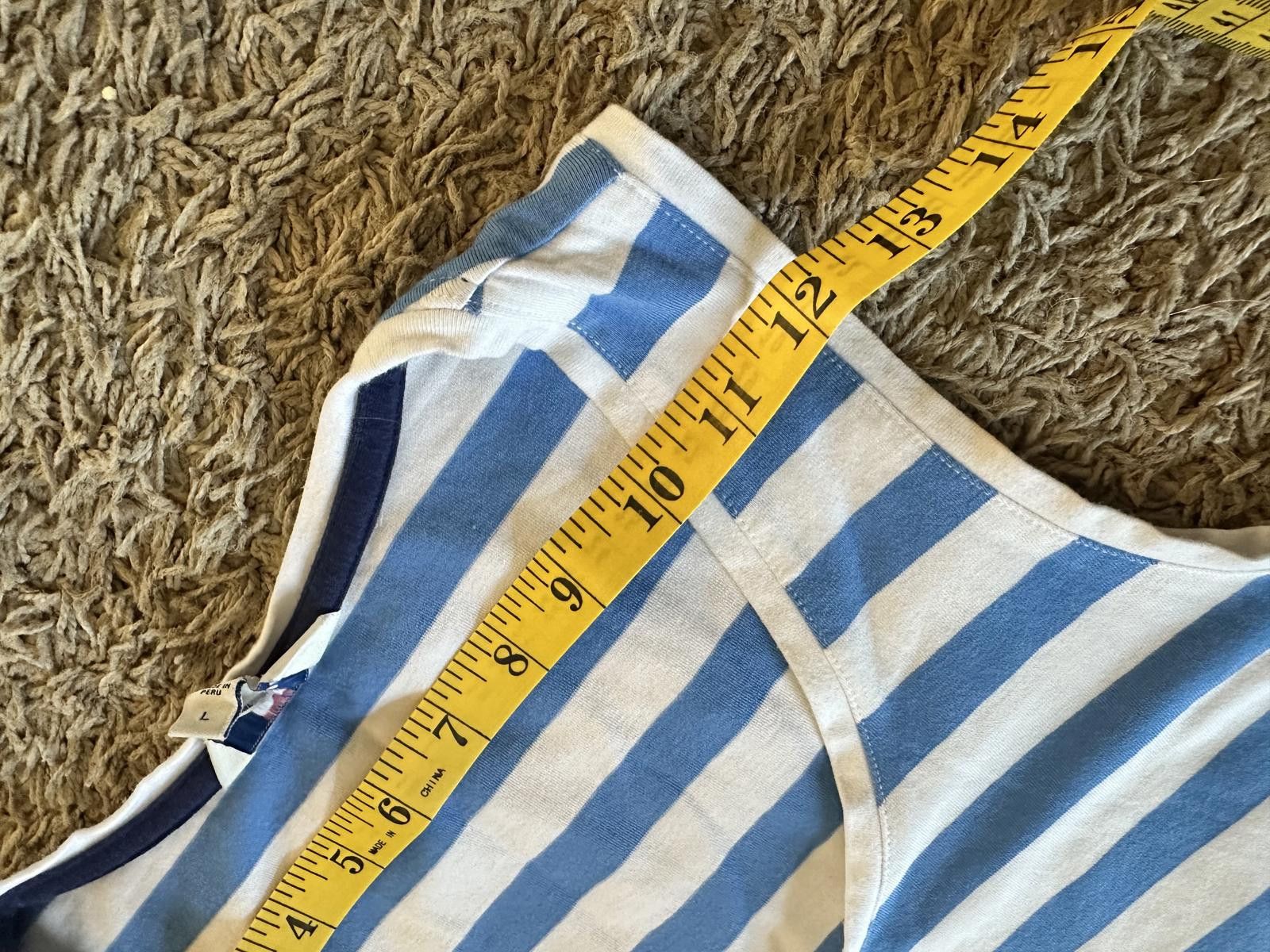 Vineyard Vines Vineyard Vines Striped Maxi Dress - Size L Size L / US 10 / IT 46 - 8 Thumbnail