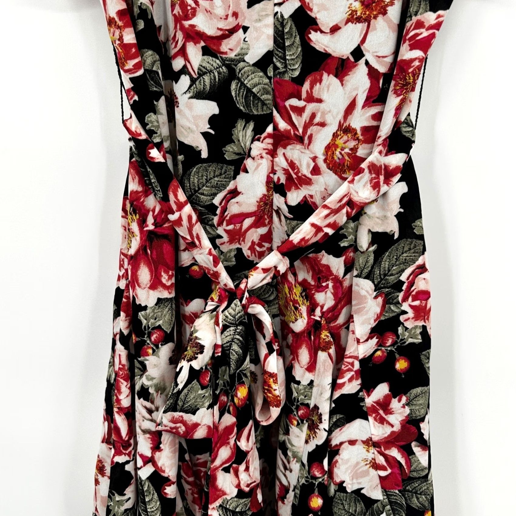 White House Black Market White House Black Market Floral Mini Dress - Womens Size PL Size L / US 10 / IT 46 - 6 Thumbnail